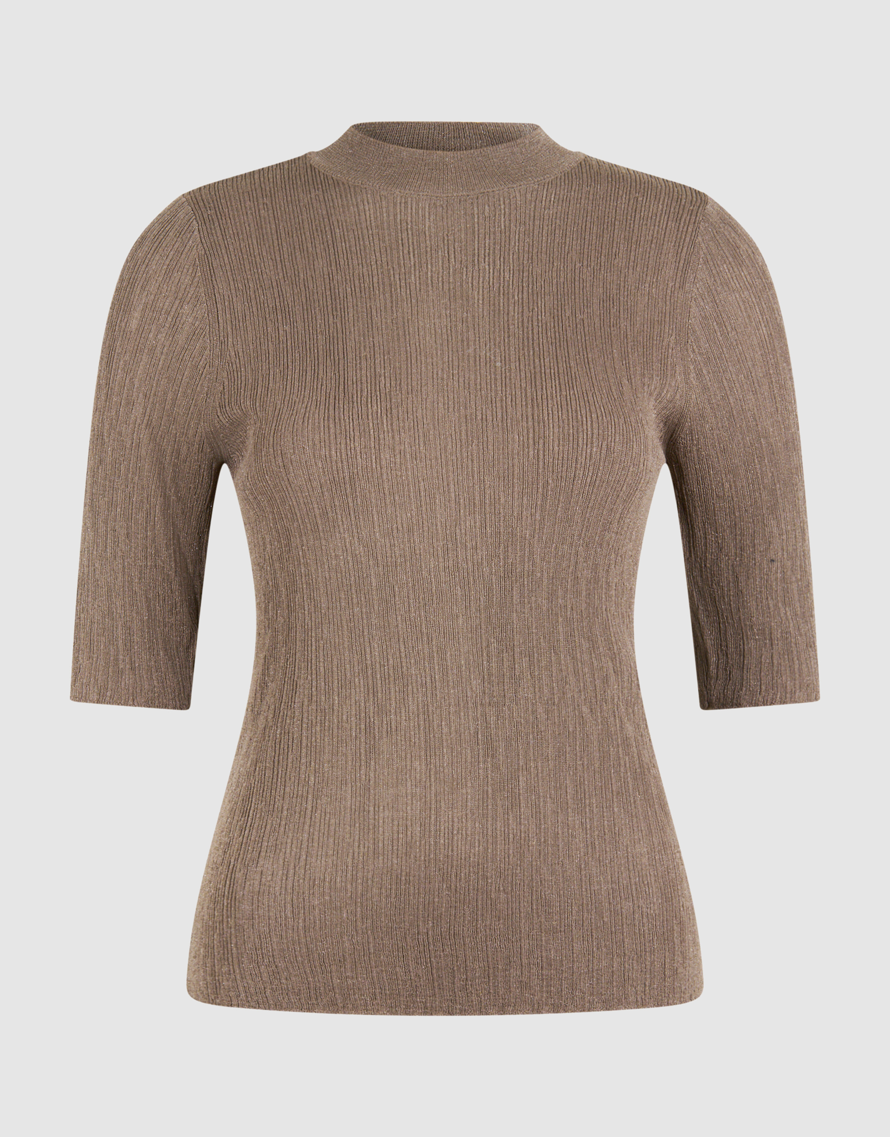 Lurex Struktur Top Khaki SHOEBY WOMEN