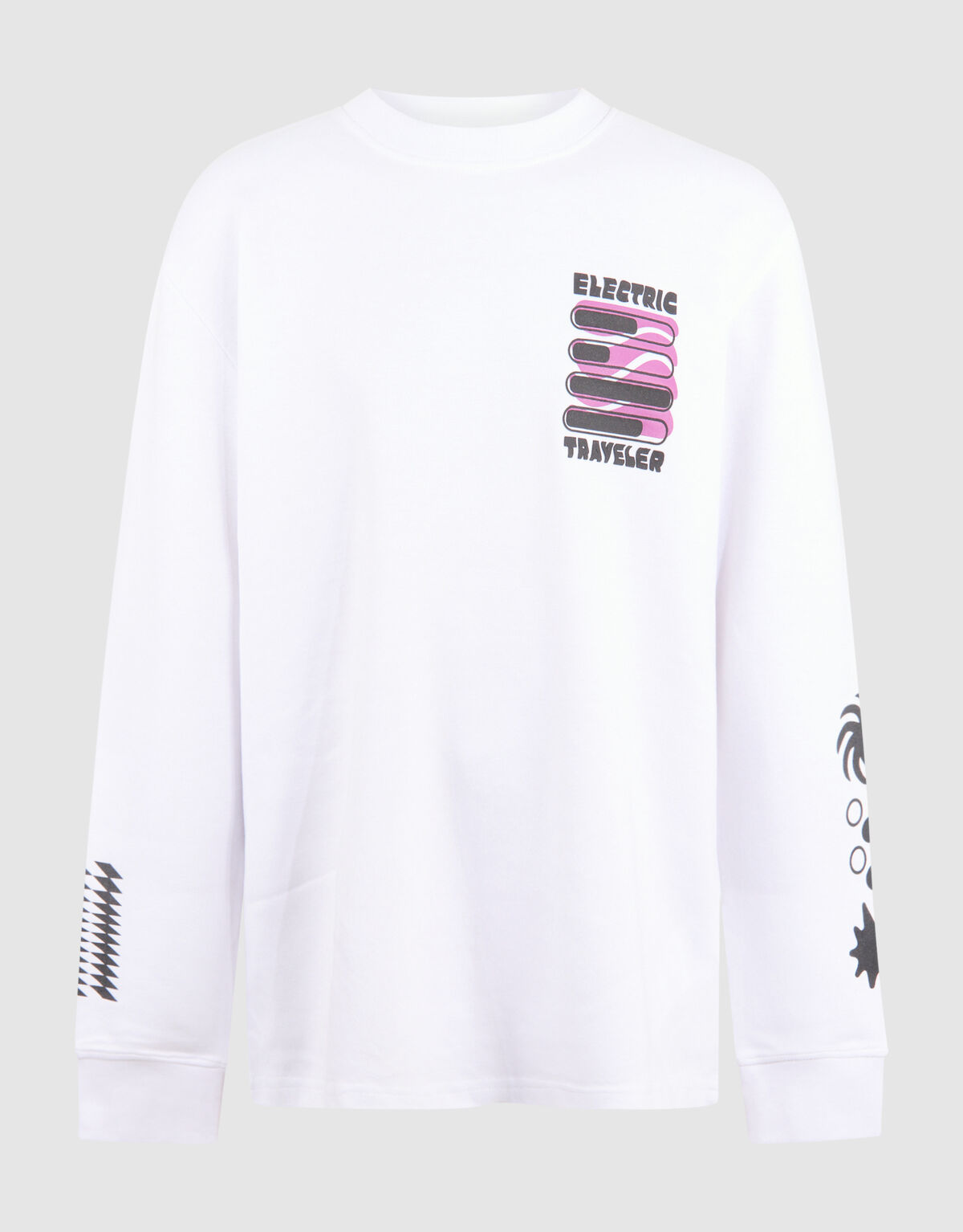 Artwork Langarm-T-Shirt Off White SHOEBY BOYS