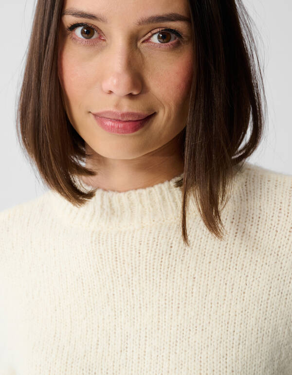 Muse Club Artwork Pullover Gebrochen Wei&szlig; SHOEBY WOMEN