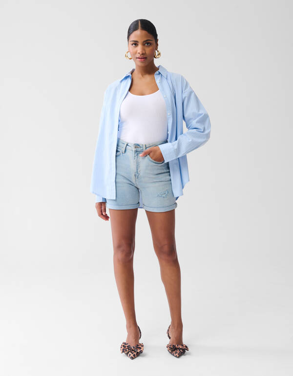 Denim Short gebleicht SHOEBY WOMEN