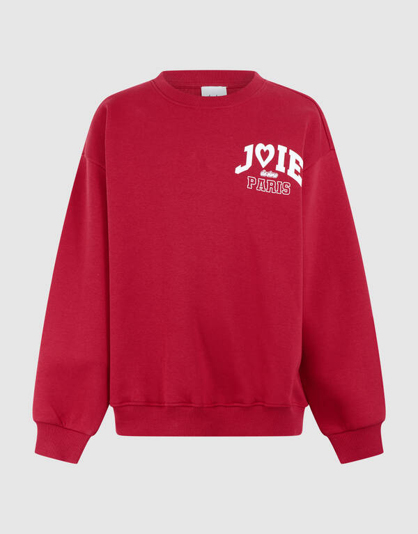 Joie De Vivre Artwork Pullover Rot SHOEBY GIRLS