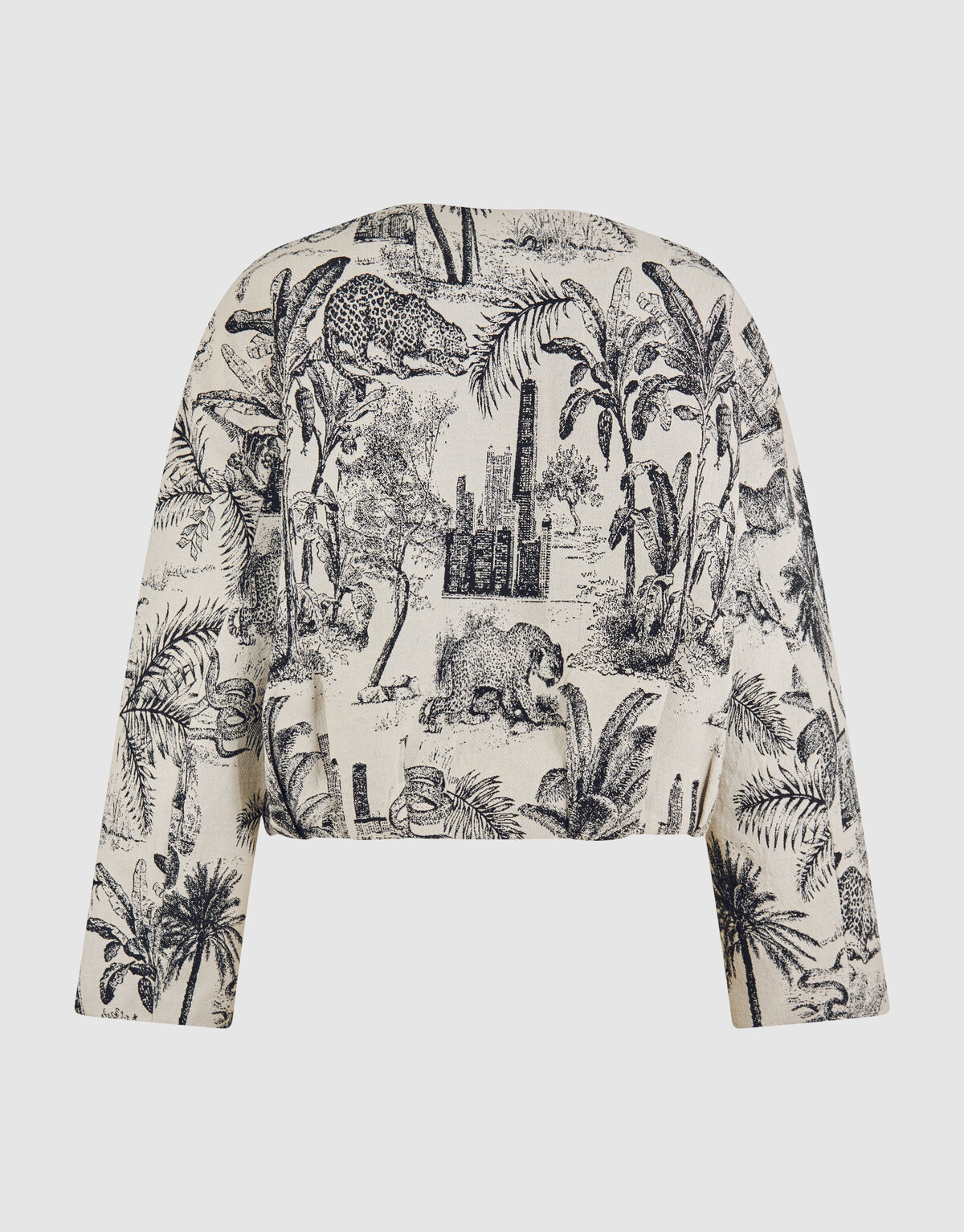 Jacquardjacke Schwarz/Weiß von Mieke SHOEBY WOMEN