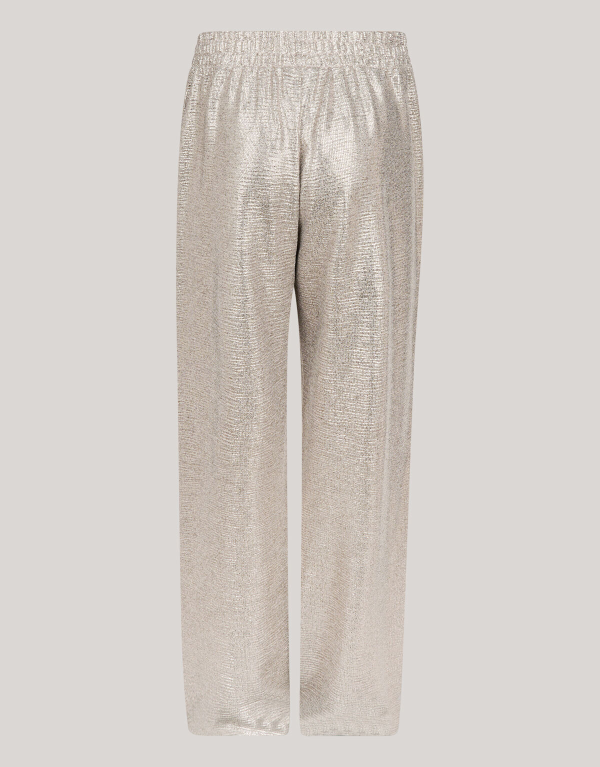Metallische Hose mit weitem Bein Silber SHOEBY GIRLS