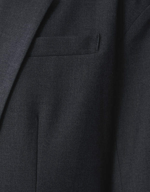 &Uuml;bergro&szlig;er Blazer Dunkelgrau SHOEBY WOMEN