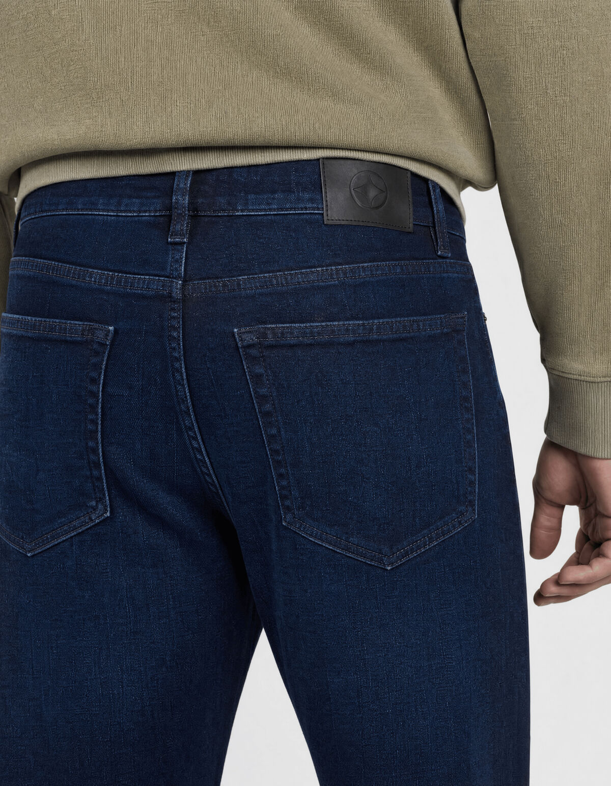 Comfort Straight Fit Jeans Dunkelblau L34 SHOEBY MEN