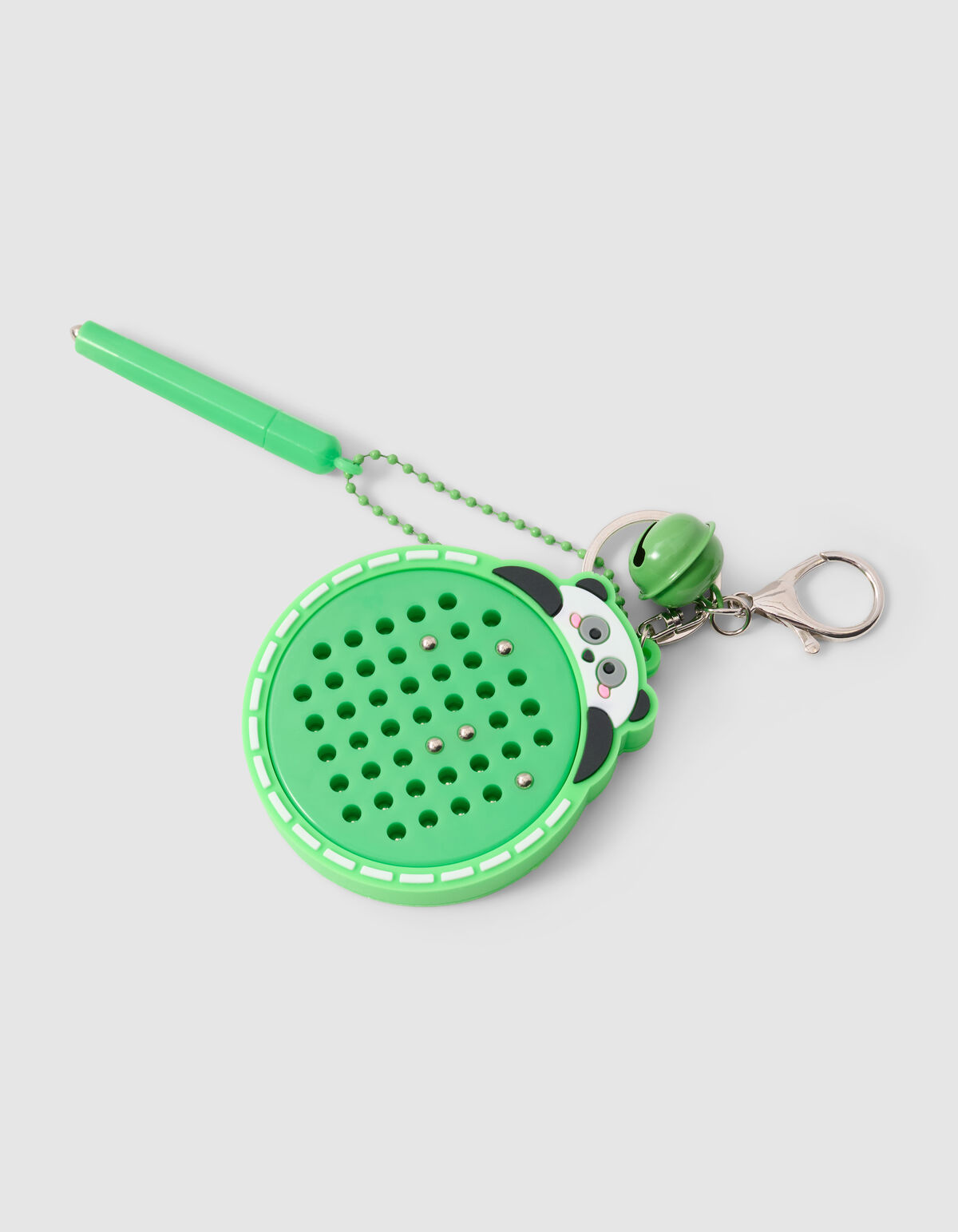 Panda-Schl&uuml;sselanh&auml;nger Gr&uuml;n SHOEBY ACCESSOIRES
