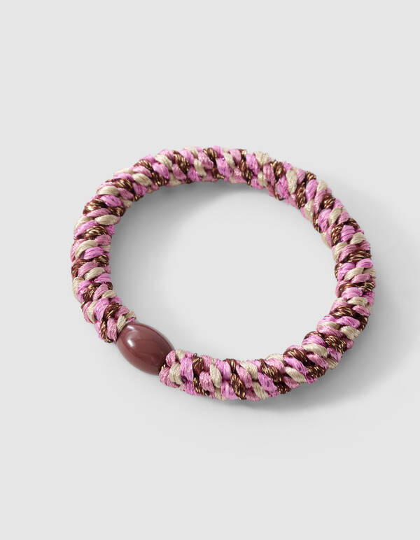 Lurex-Haarband Rosa/Braun SHOEBY ACCESSOIRES