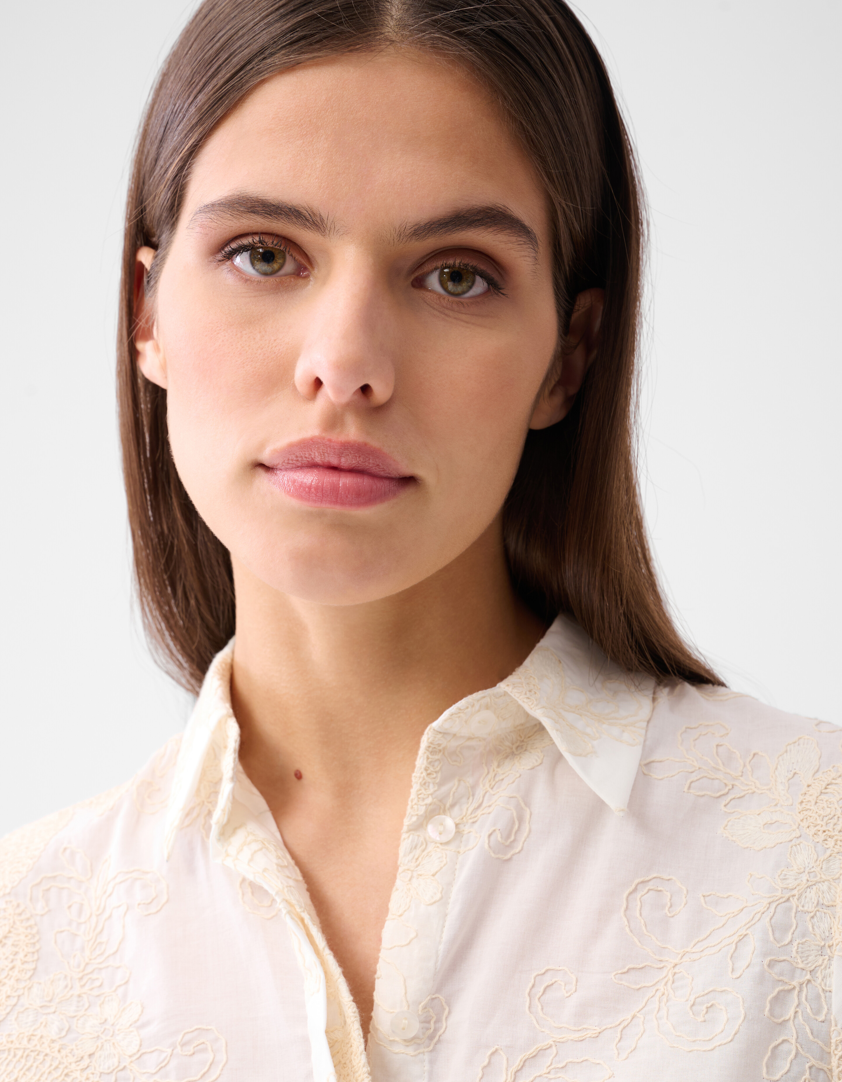 Stickerei Bluse Off White By Mieke SHOEBY WOMEN