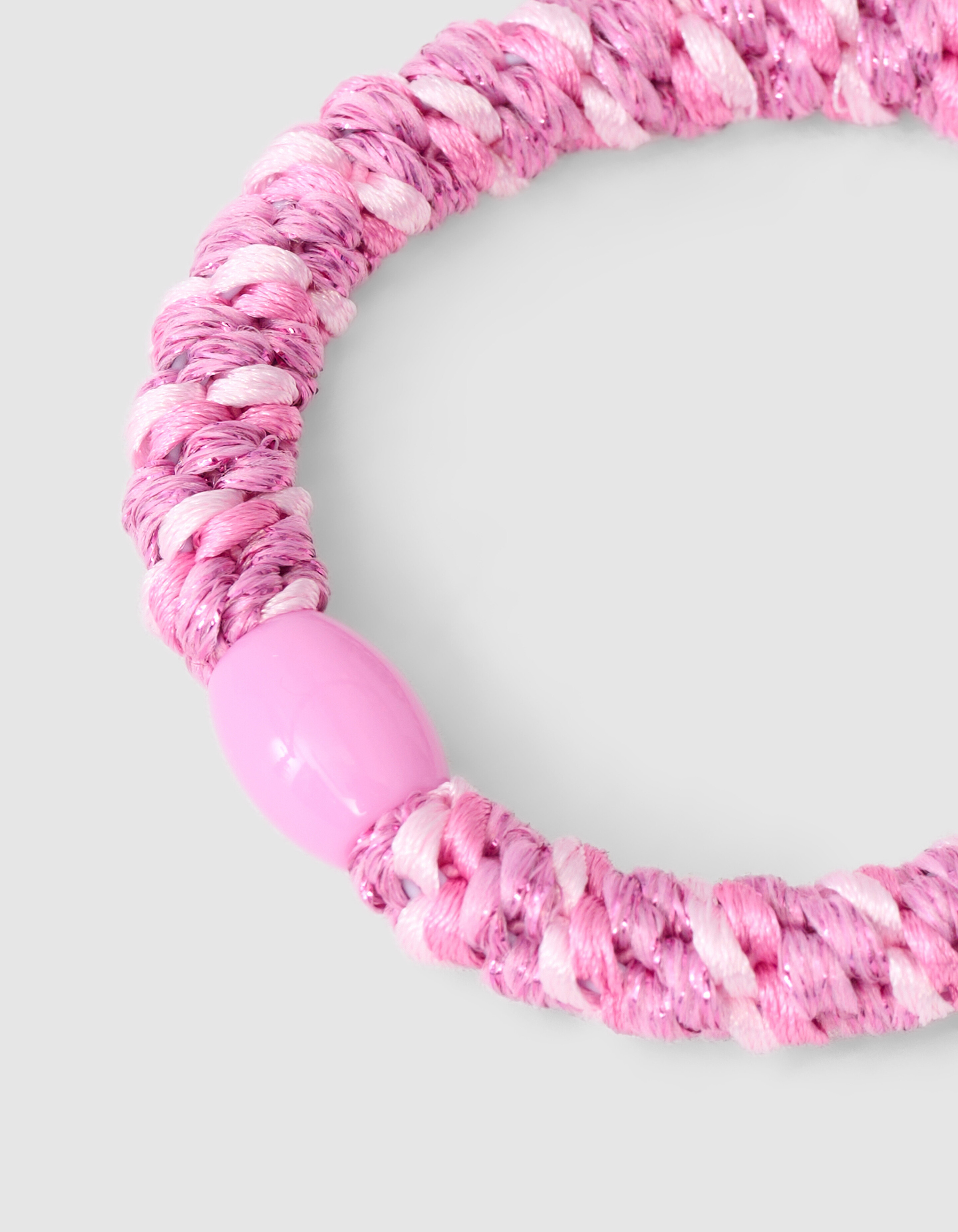 Lurex Haarelastiek Roze SHOEBY ACCESSOIRES