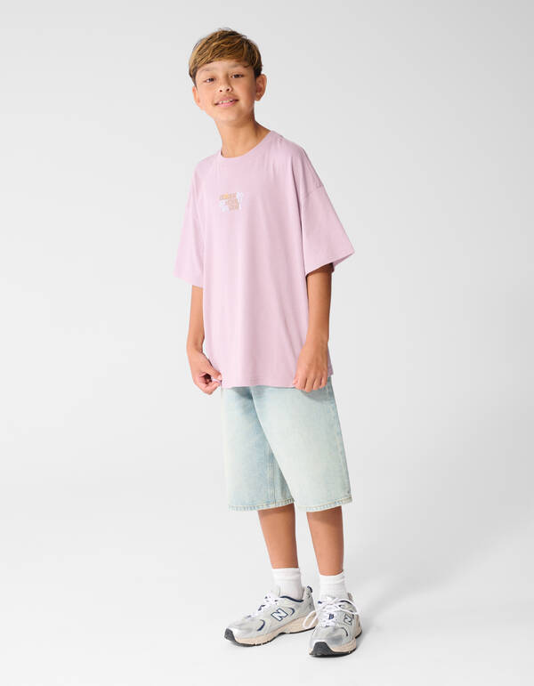Golden Hour Artwork T-Shirt Hellviolett SHOEBY BOYS