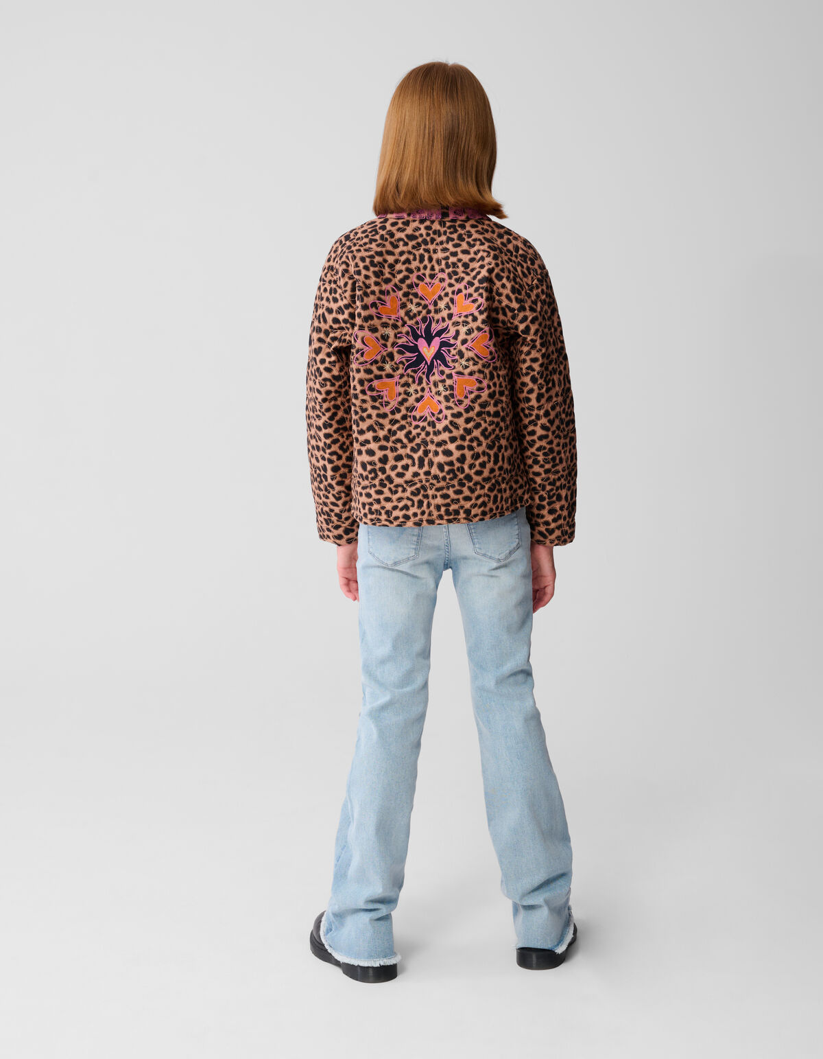 Flared Fit Jeans gebleicht SHOEBY GIRLS