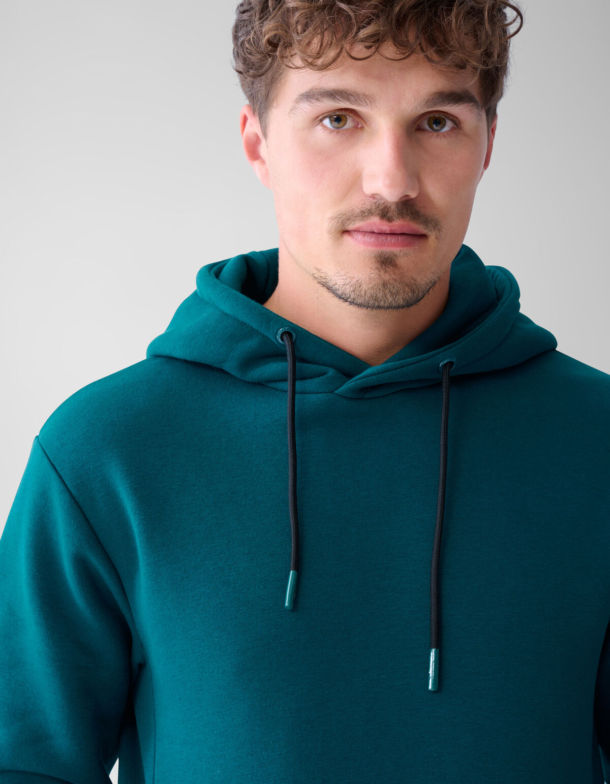 Basic Hoodie Dunkelgr&uuml;n SHOEBY MEN