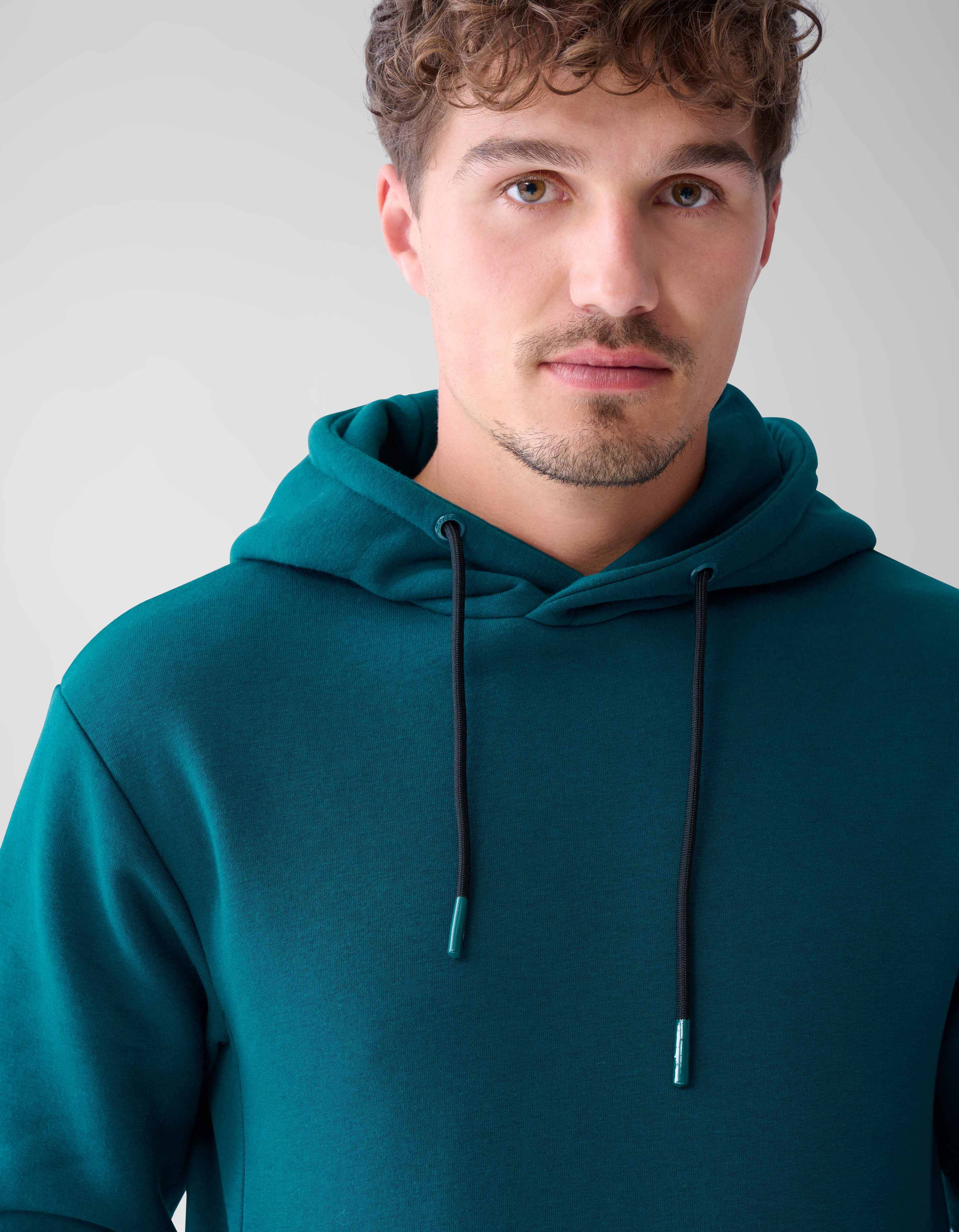 Basic Hoodie Dunkelgr&uuml;n SHOEBY MEN