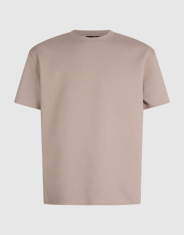 Gestreept Rib T-shirt Lichtgroen SHOEBY MEN
