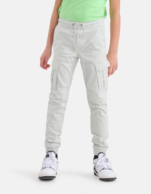 Cargohose hellgrau SHOEBY BOYS