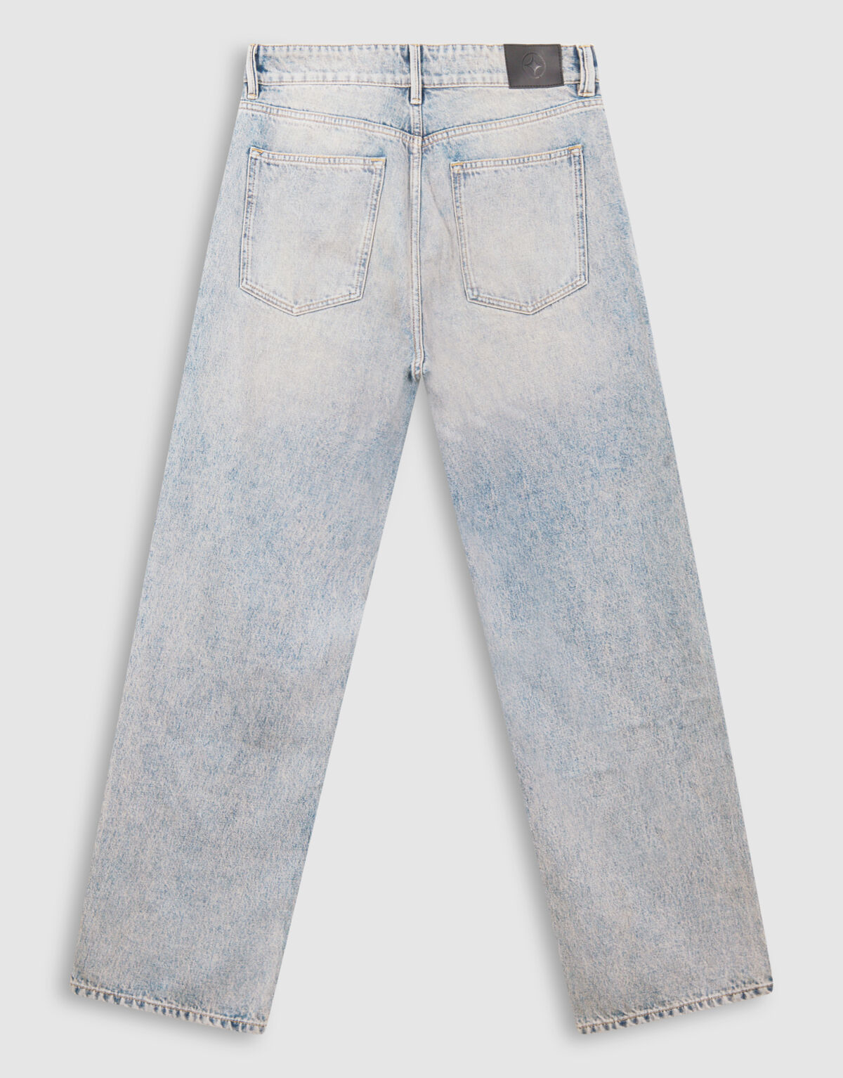 Baggy Fit Jeans Waschblau/Grau L32 SHOEBY MEN