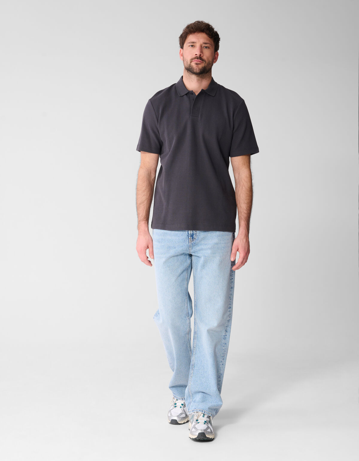 Relaxed Fit Jeans Bleached L32 SHOEBY MEN