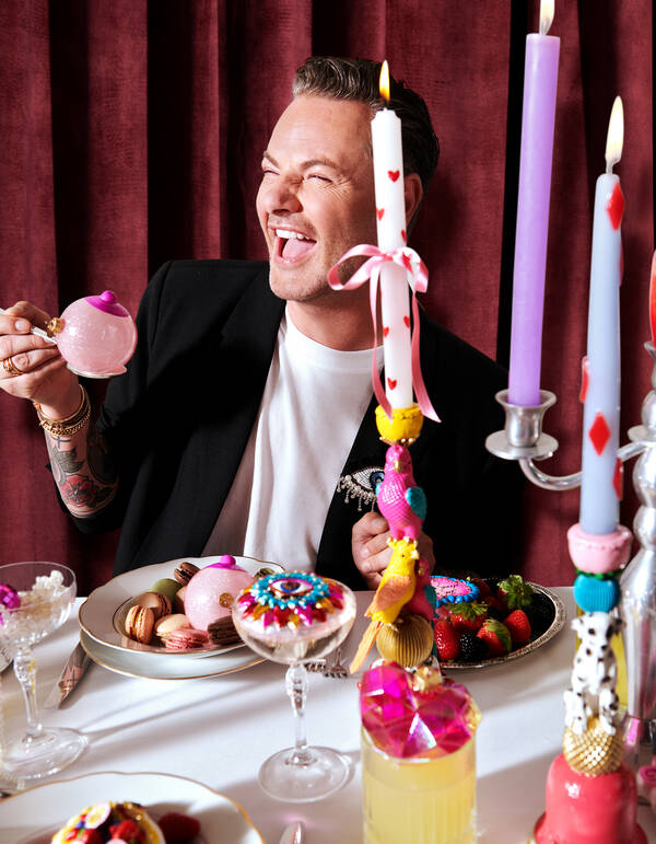 Just Divorced Weihnachtskugel Rosa By Fred SHOEBY ACCESSOIRES