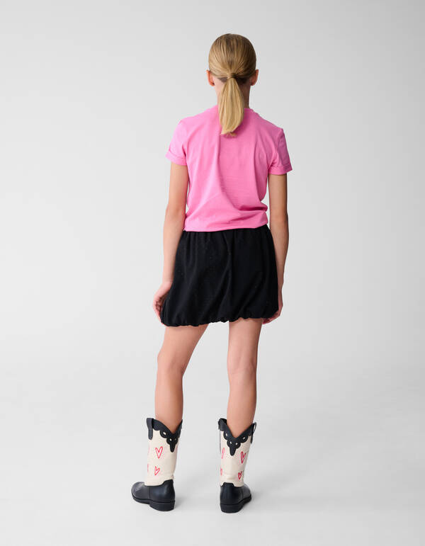 Strass Balloon Minirock Schwarz SHOEBY GIRLS