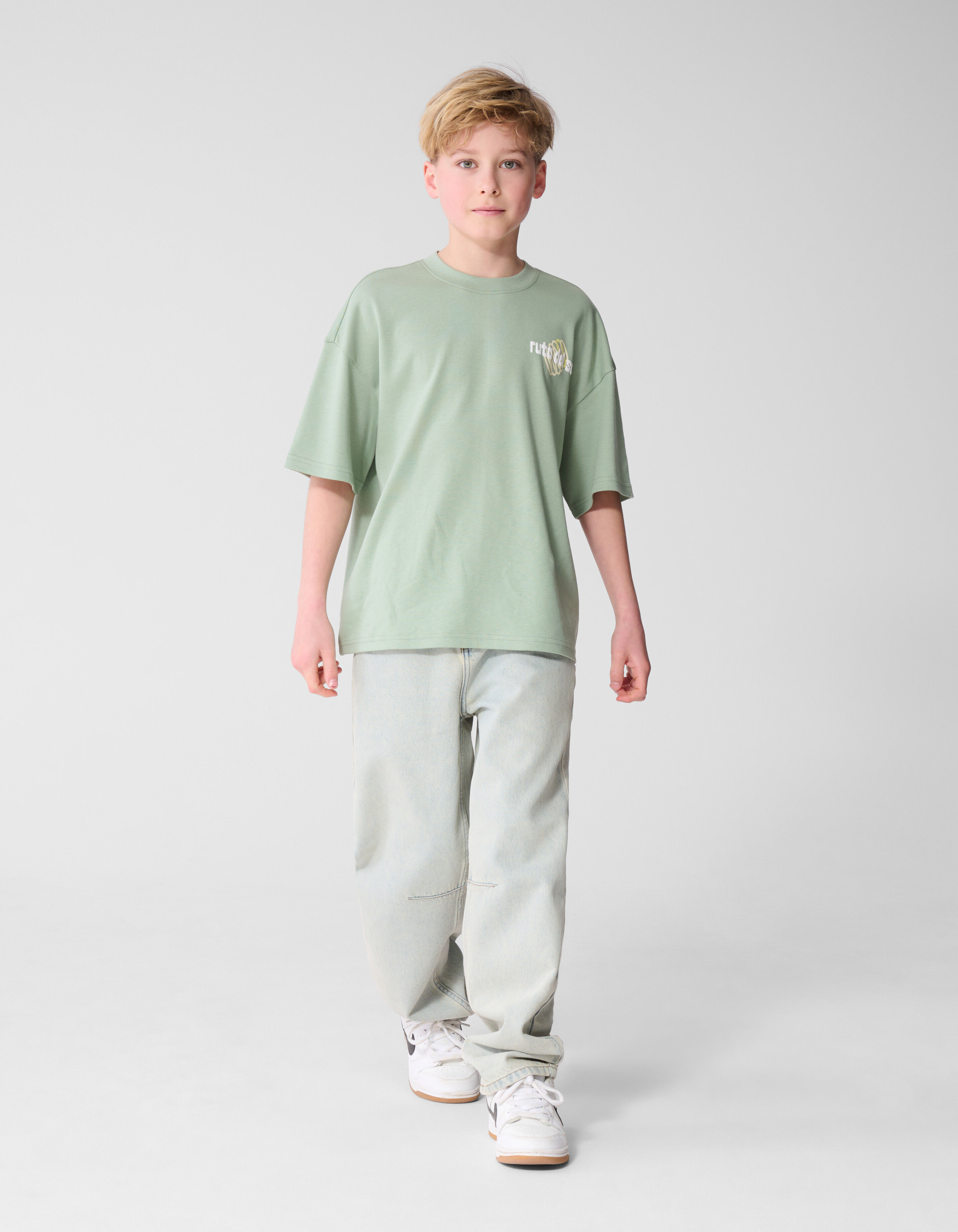 Del Sol Artwork T-Shirt Hellgr&uuml;n SHOEBY BOYS