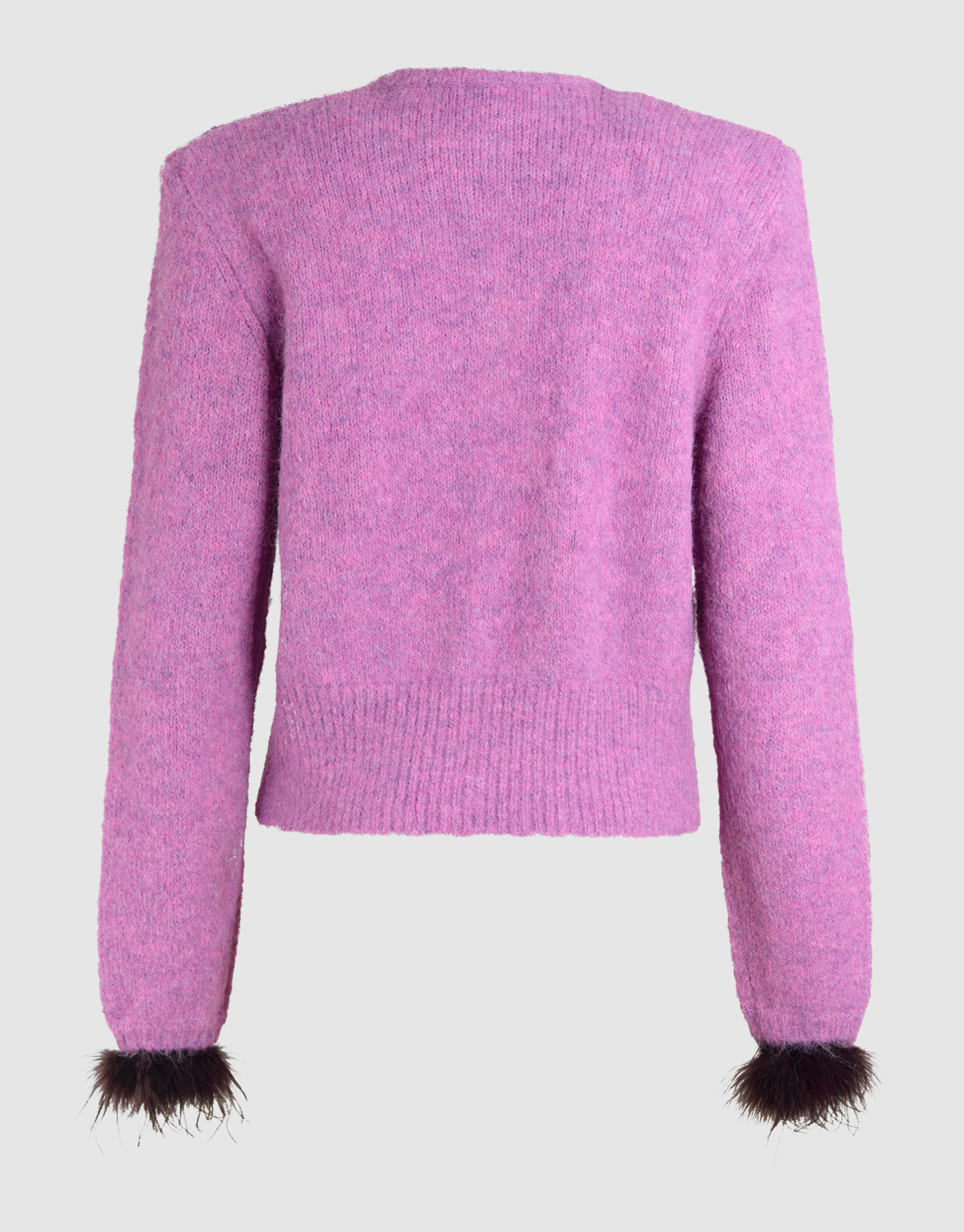 Feder-Strickjacke Rosa SHOEBY WOMEN