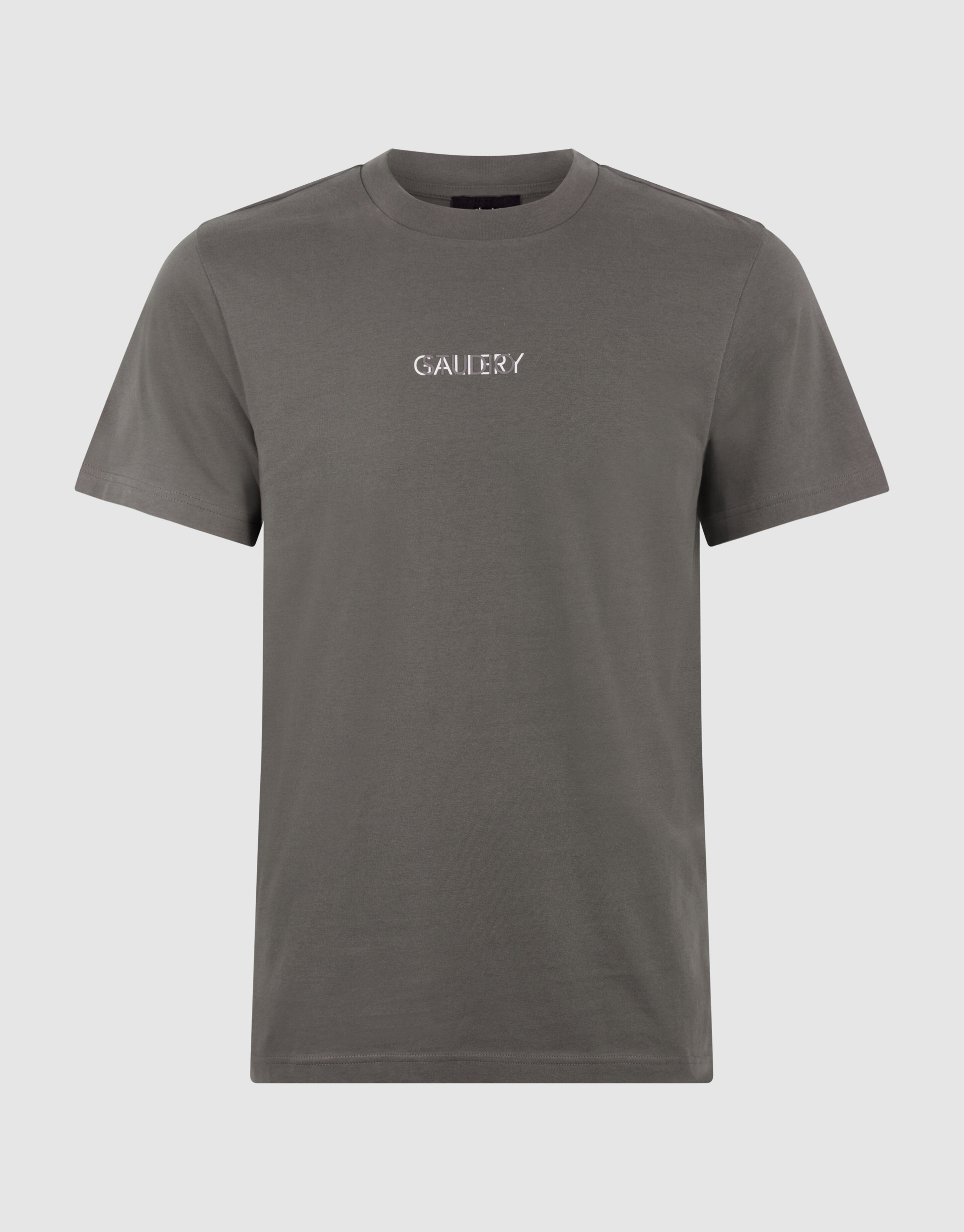 Mixed Text Artwork T-shirt Dunkelgrün SHOEBY MEN