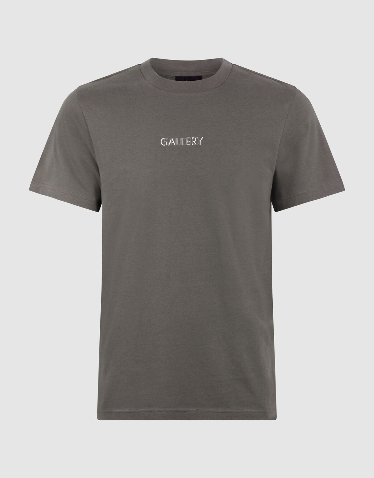 Mixed Text Artwork T-shirt Dunkelgrün SHOEBY MEN