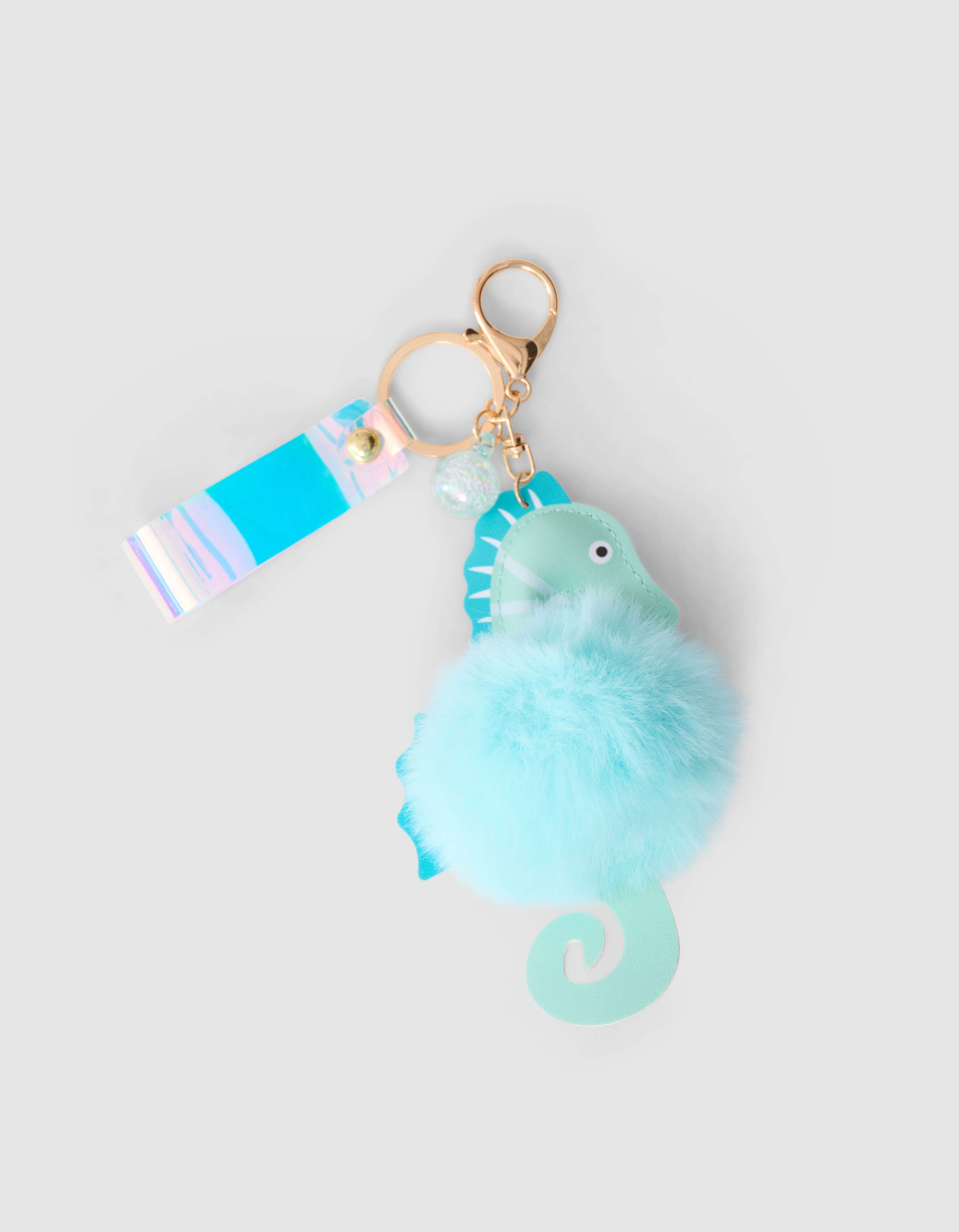Seepferdchen Schlüsselanhänger hellblau SHOEBY ACCESSOIRES