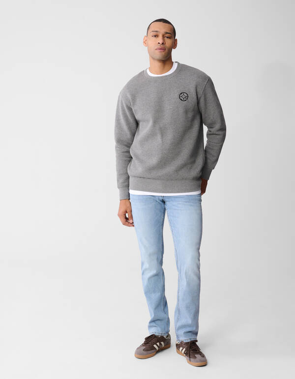 Straight Fit Light Jeans Gebleicht L32 SHOEBY MEN