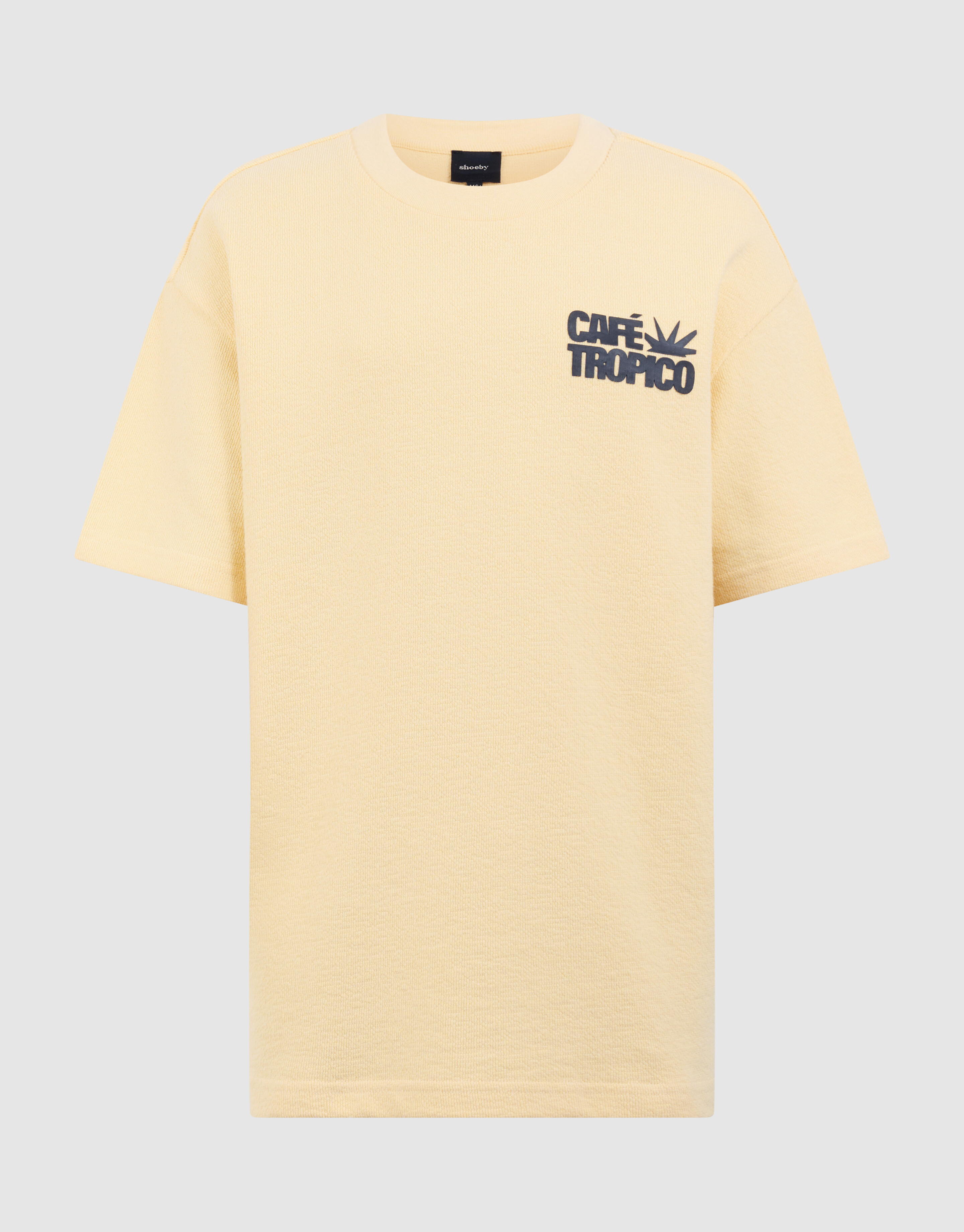 Caf&eacute; Tropico Handtuch T-Shirt Gelb SHOEBY BOYS