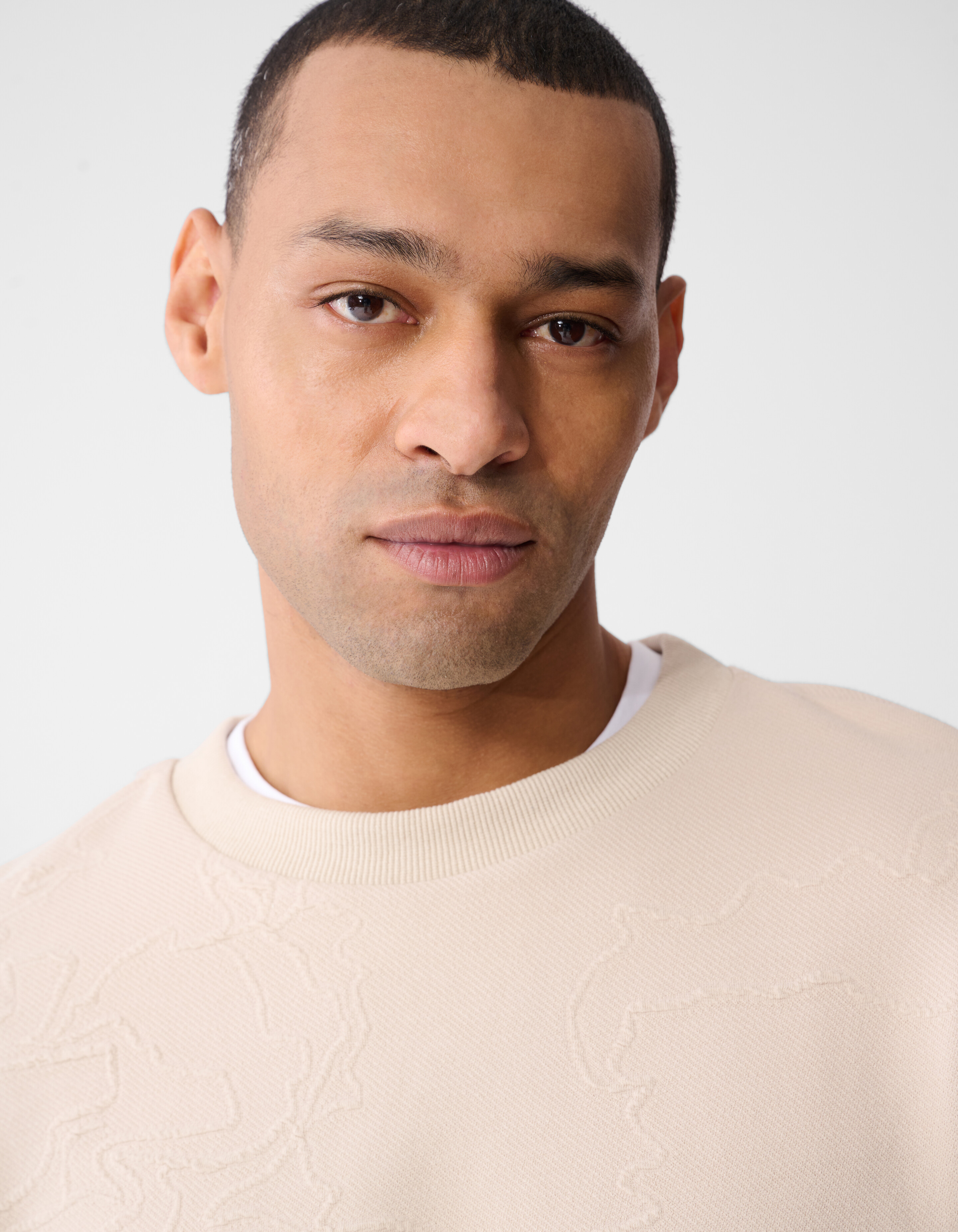 Strukturpullover Off White SHOEBY MEN