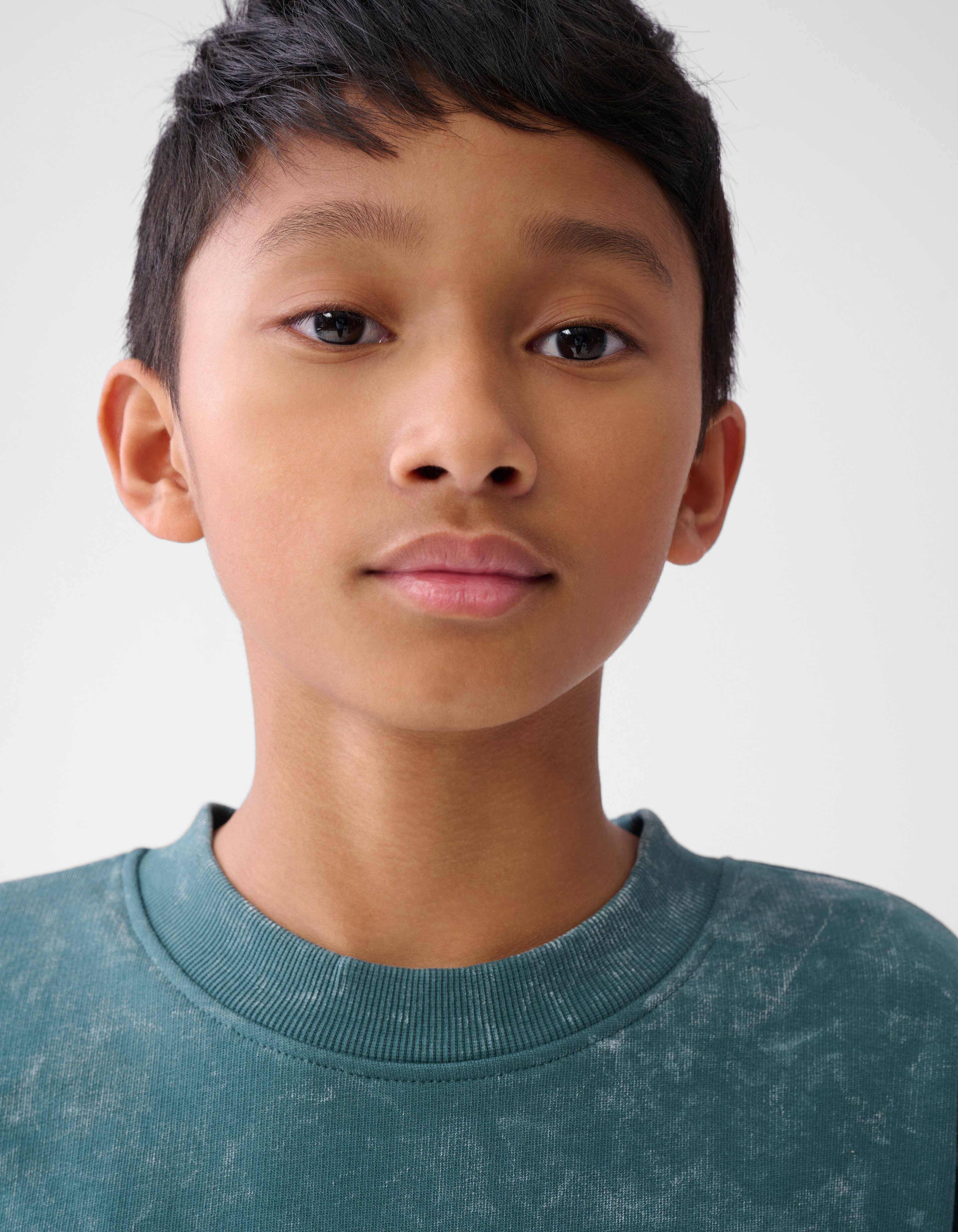 Washed Artwork Pullover Dunkelblau SHOEBY BOYS