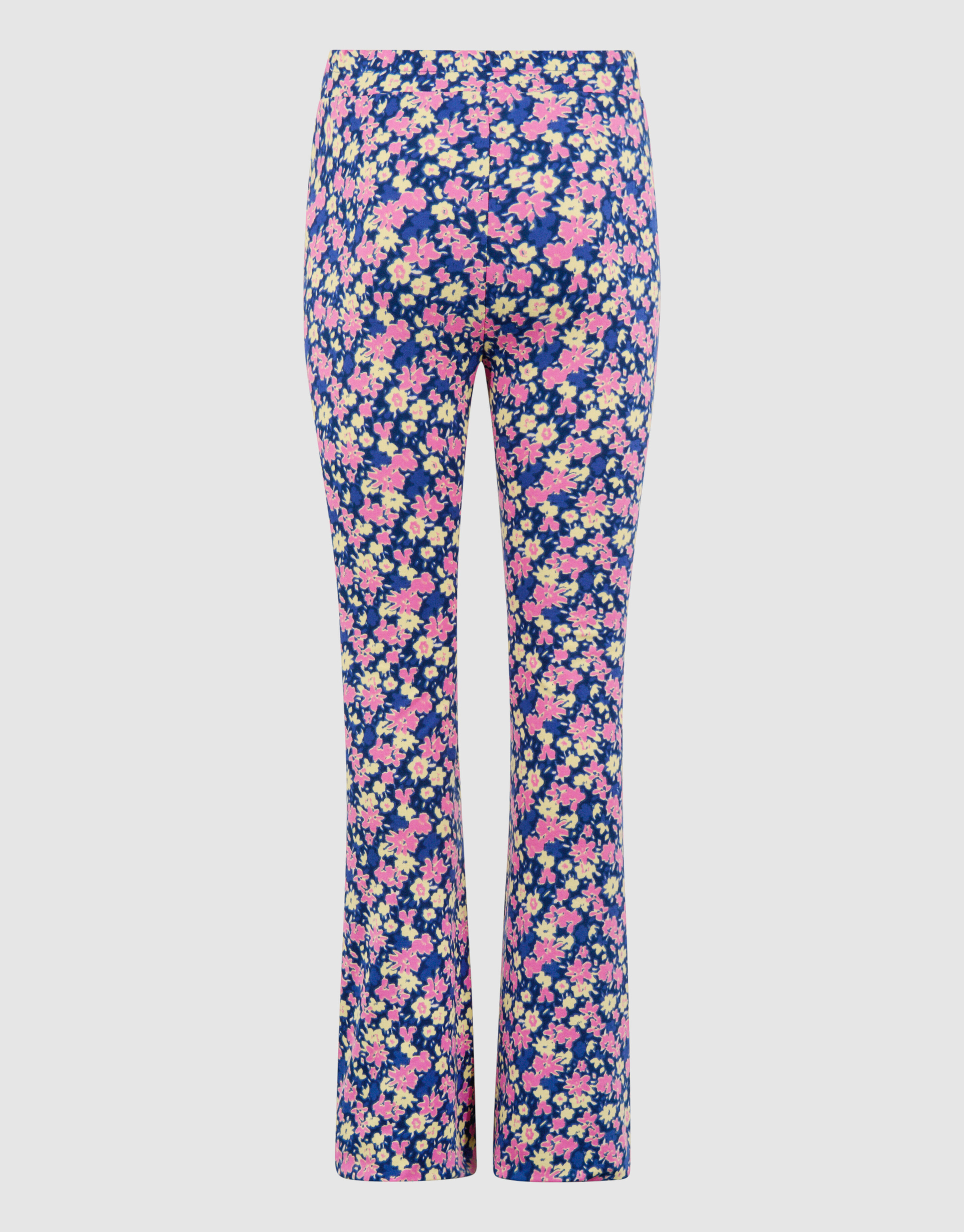 Flower Flared Fit Leggings Dunkelblau/Rosa SHOEBY GIRLS