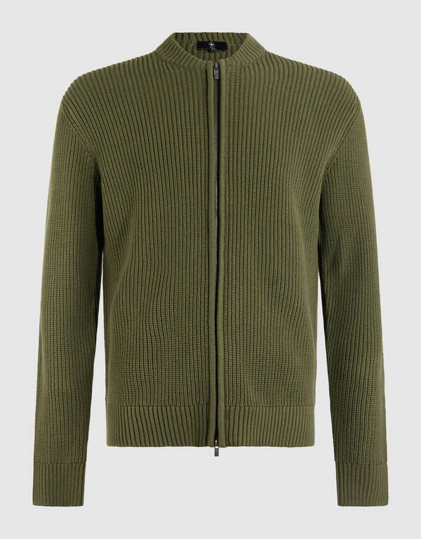Strickjacke Khaki SHOEBY MEN