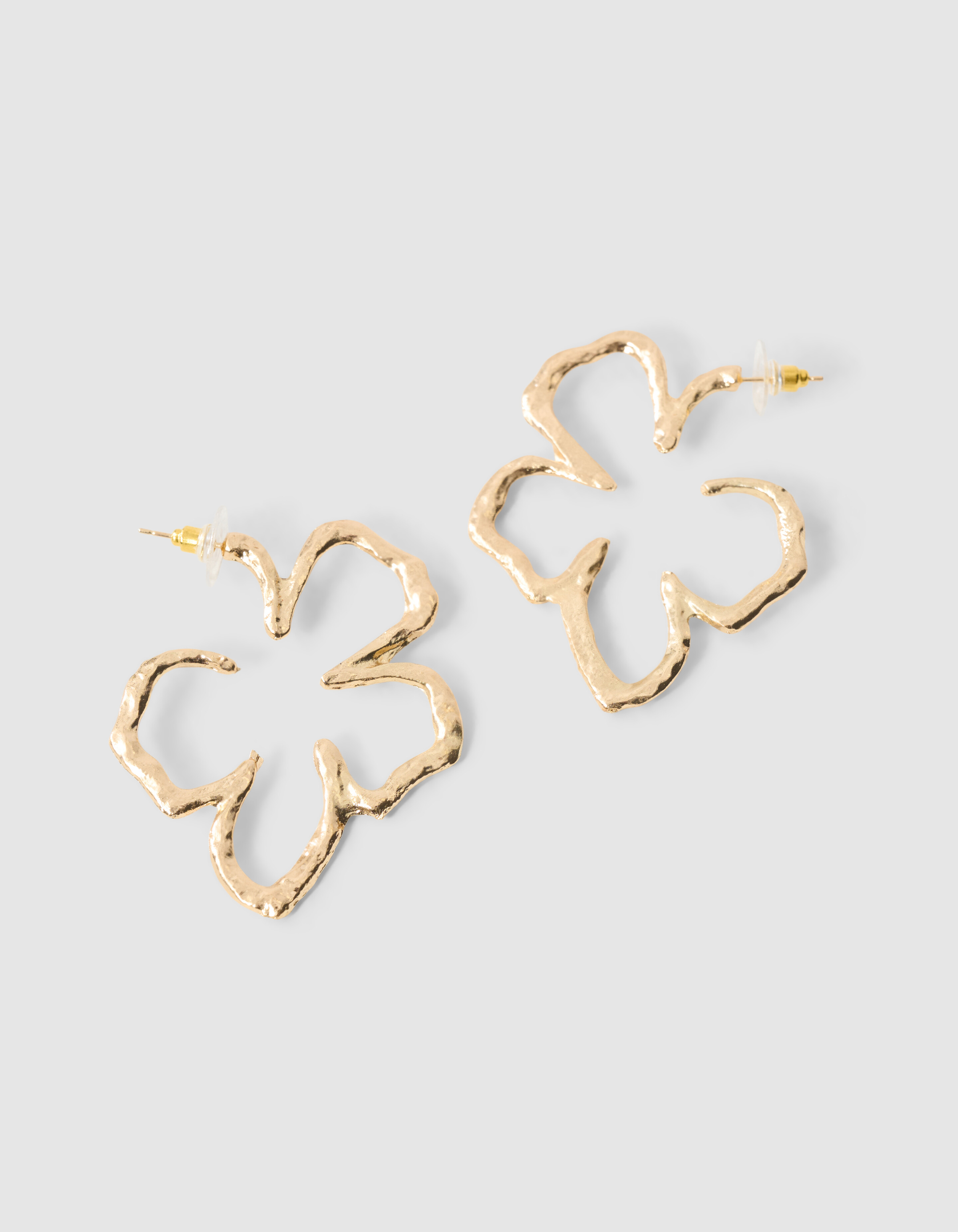 Hammerd Flower Ohrringe Gold SHOEBY ACCESSOIRES