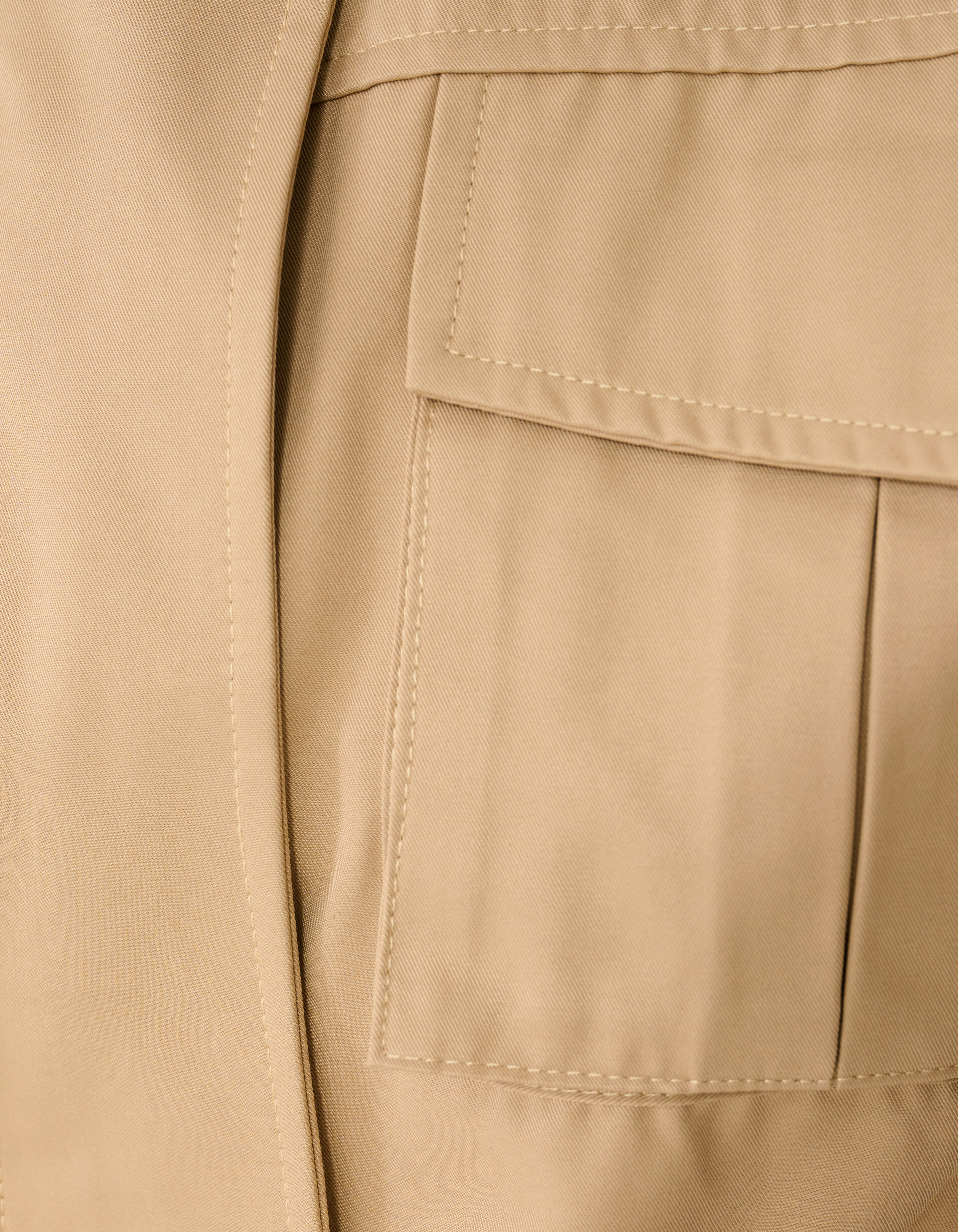 &Auml;rmellose Cargo-Jacke Beige SHOEBY WOMEN