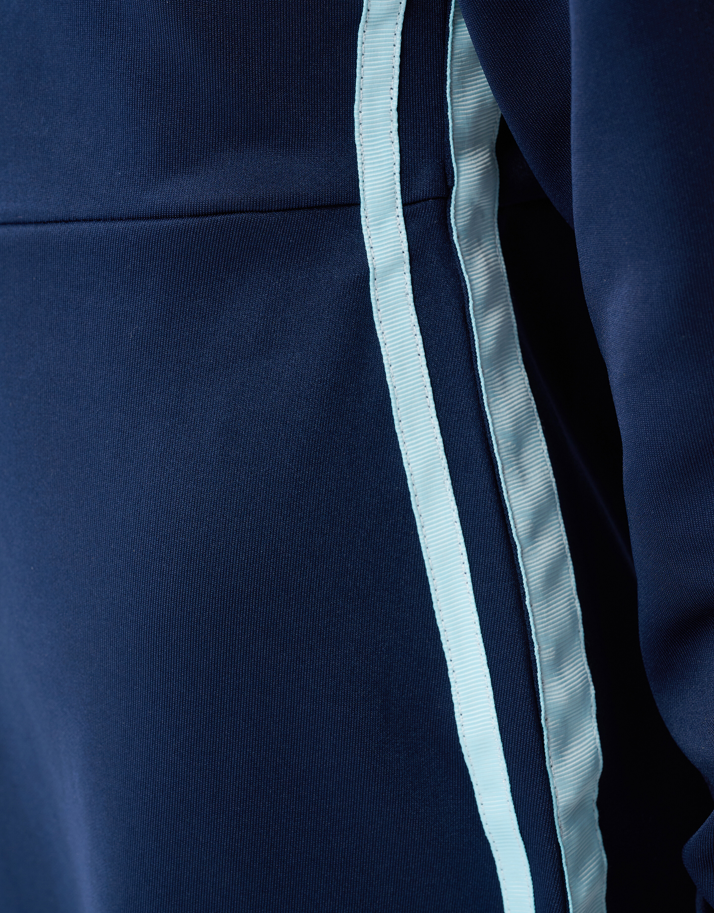 Doppelt gestreiftes Kleid Dunkelblau SHOEBY GIRLS