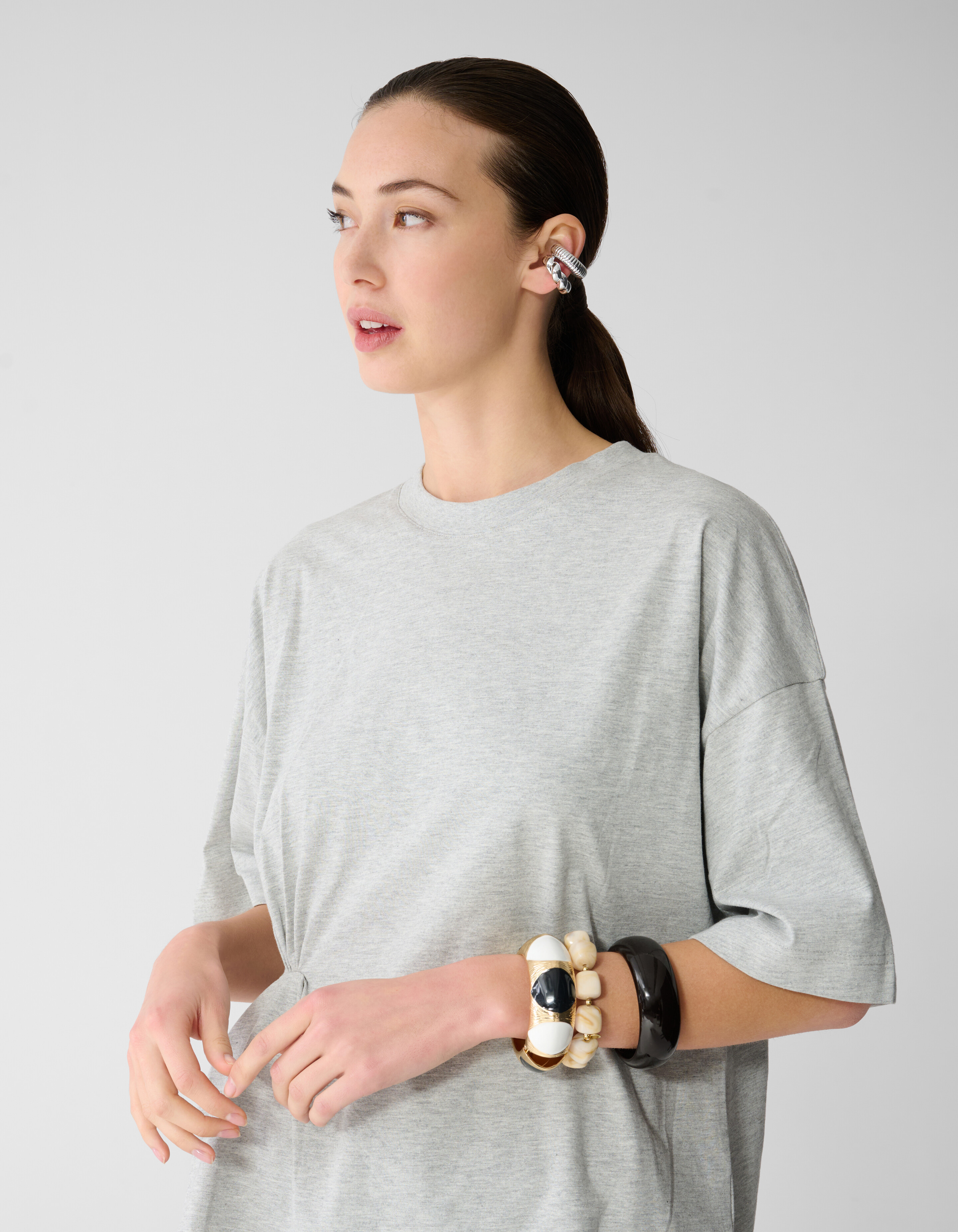 Armreif Armband Schwarz/Wei&szlig; SHOEBY ACCESSOIRES