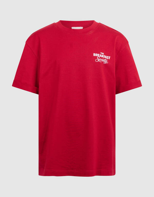 Pretzel Artwork T-shirt Rood SHOEBY GIRLS