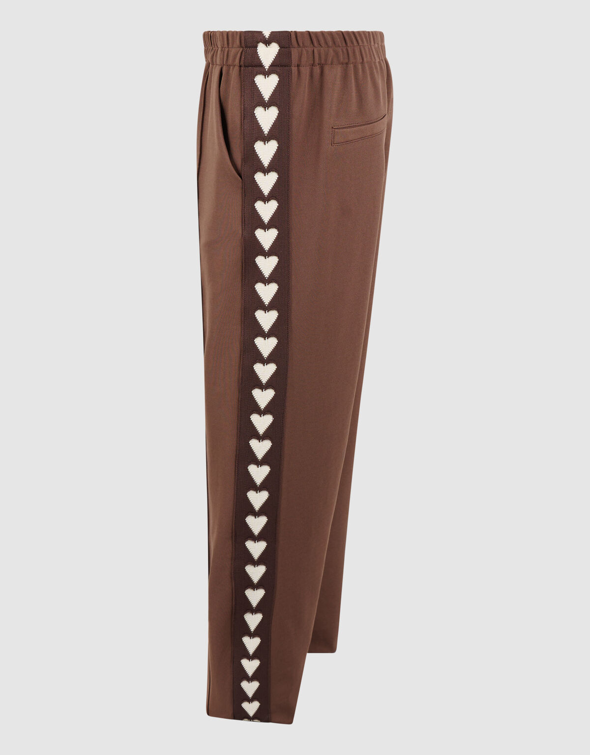 Fancy Tape Hose mit weitem Bein, braun SHOEBY GIRLS