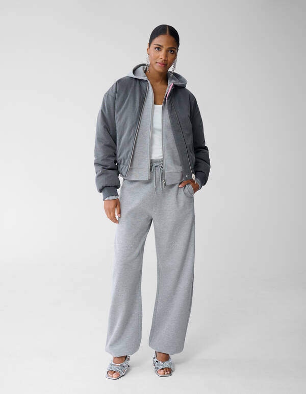 Wendbare Bomberjacke Grau von Fred SHOEBY WOMEN