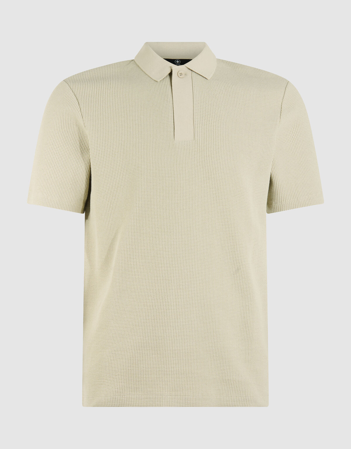 Waffle Polo Hellgr&uuml;n SHOEBY MEN