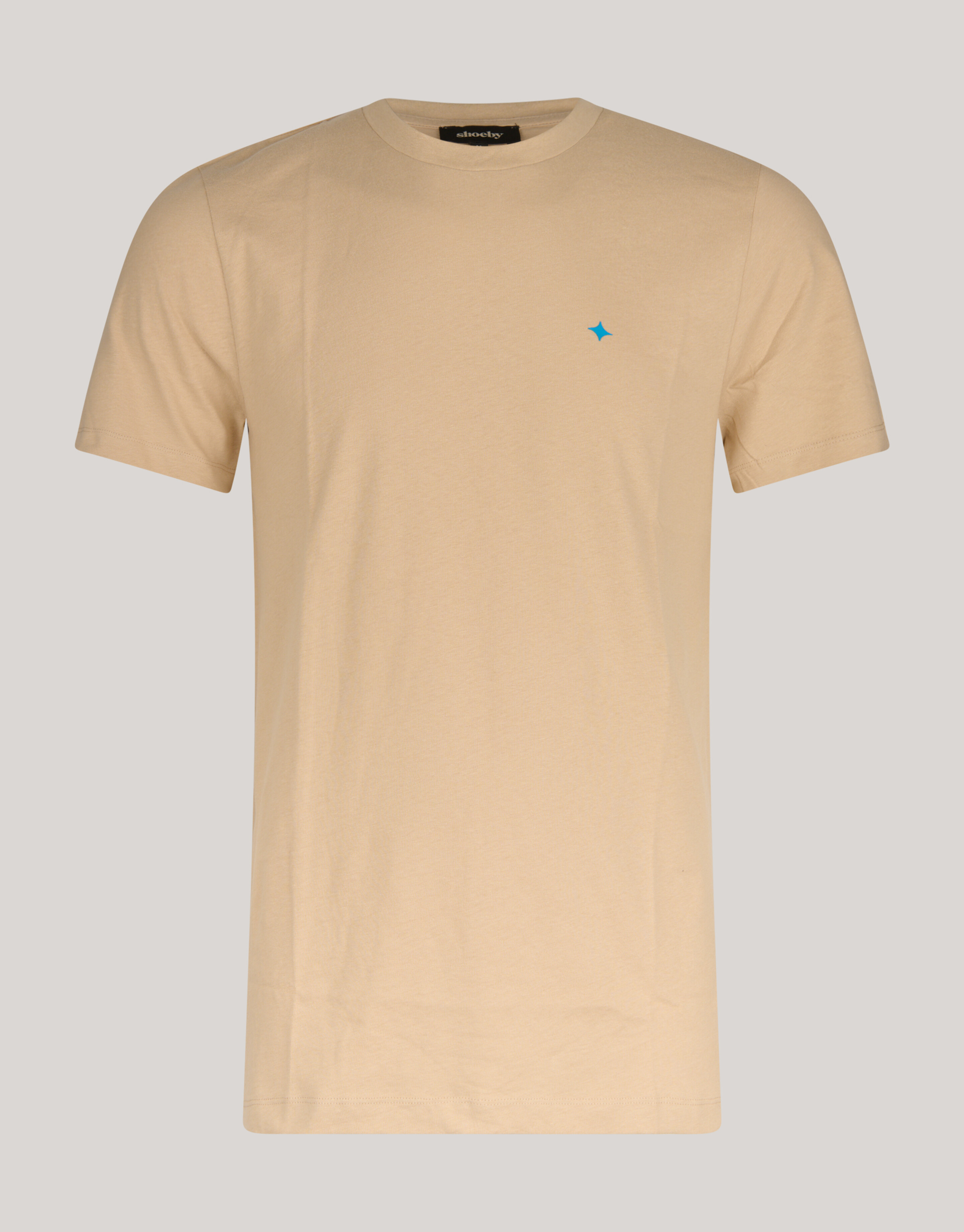 Logo-T-Shirt Beige SHOEBY MEN