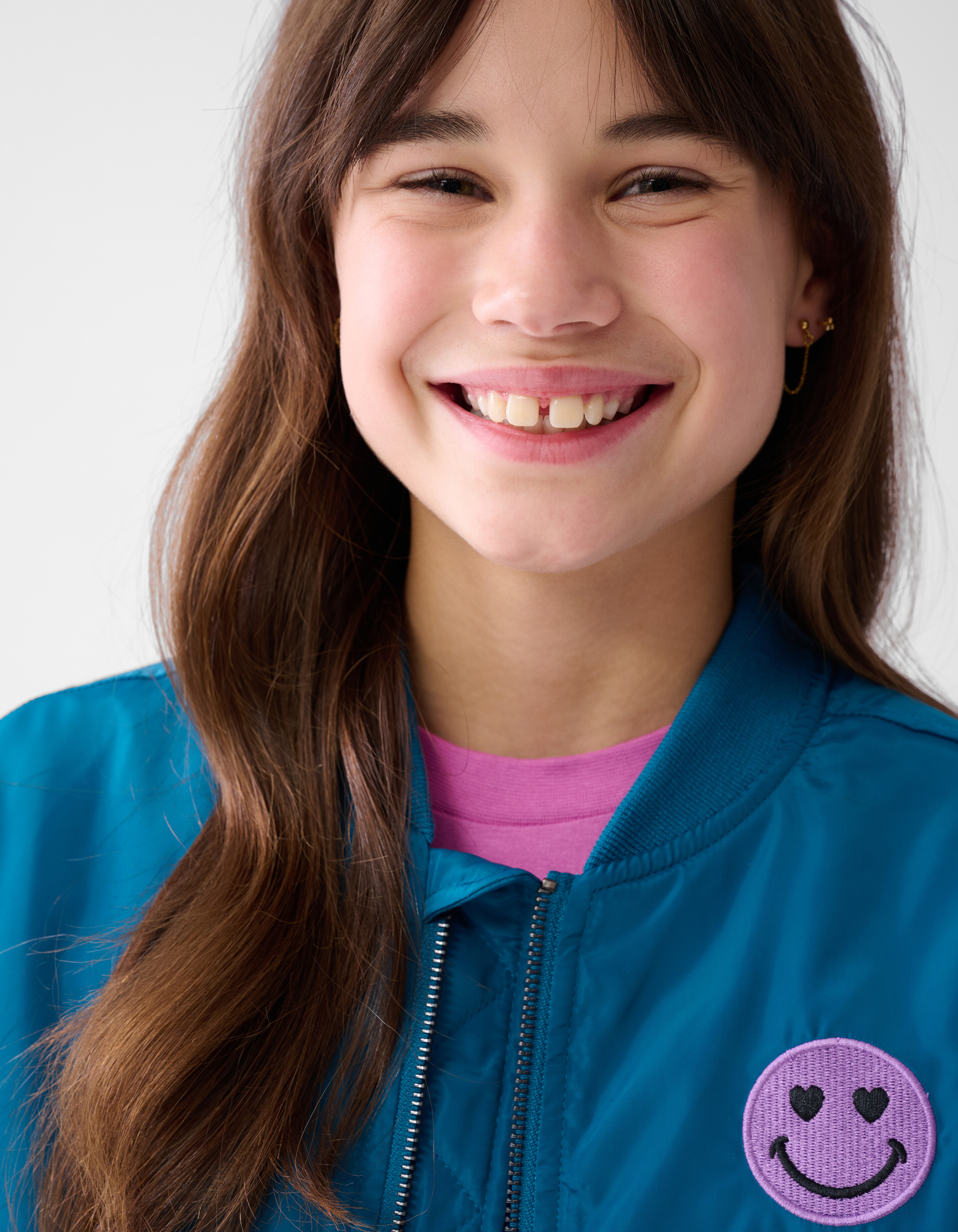 Varsity Bomber Blau SHOEBY GIRLS