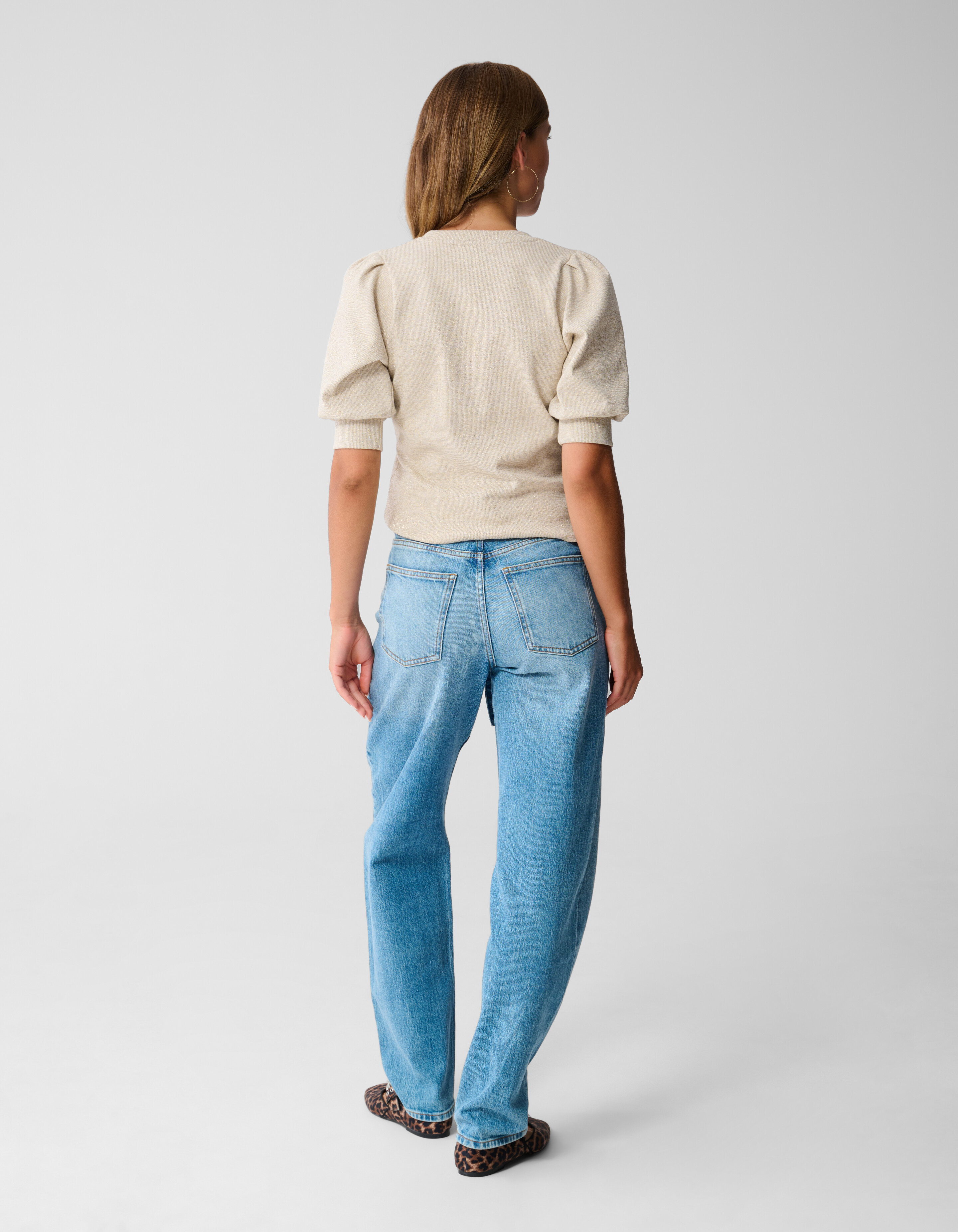 Balloon Fit Jeans Donkerblauw SHOEBY WOMEN