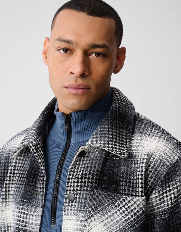 Schwere Karojacke Schwarz SHOEBY MEN