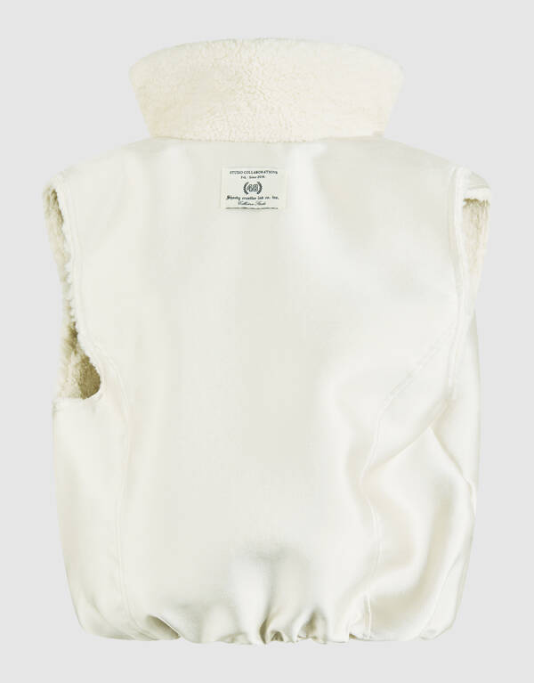 Wendbare Weste in gebrochenem Wei&szlig; von Fred SHOEBY WOMEN