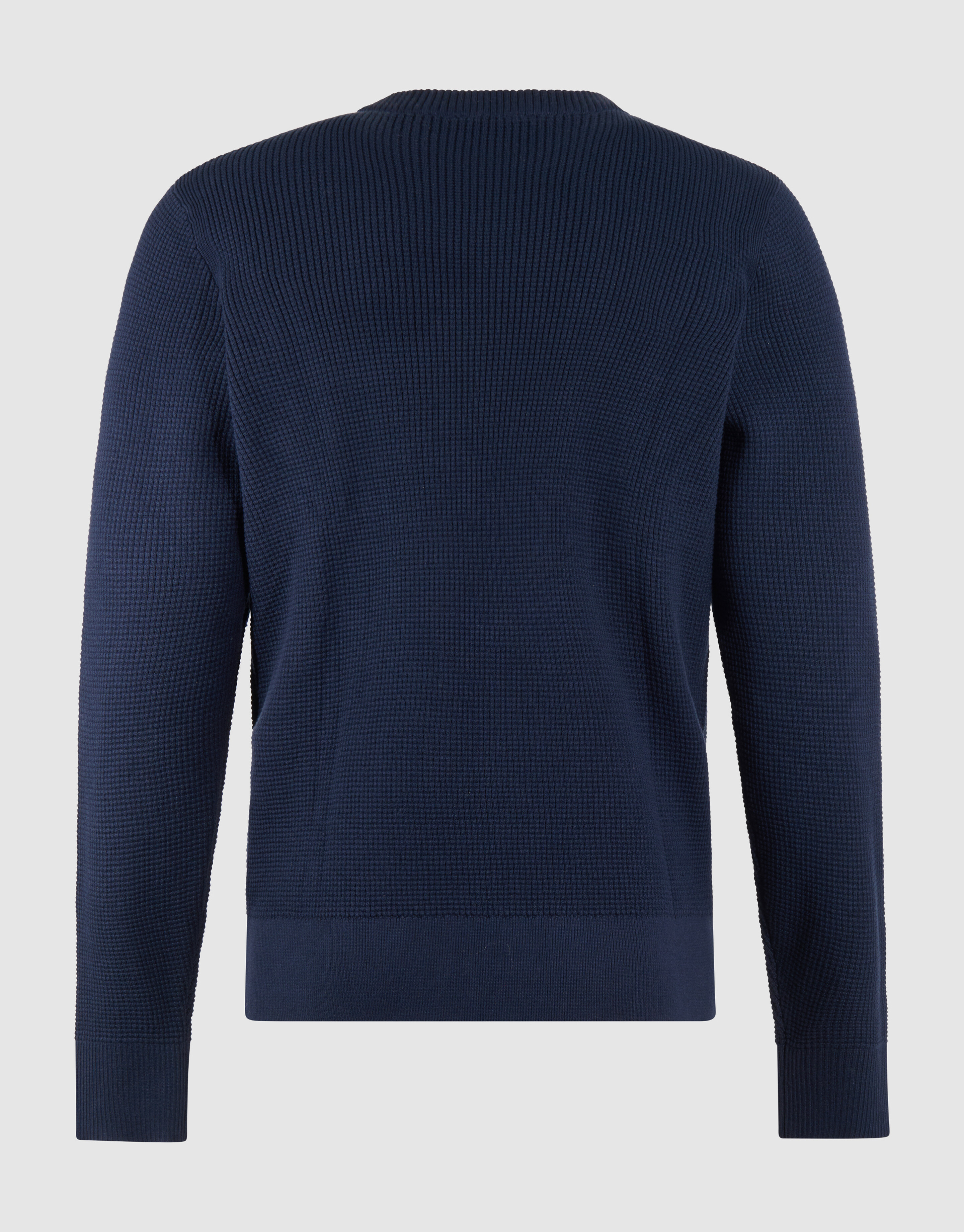 Strickpullover Waffel Dunkelblau SHOEBY MEN