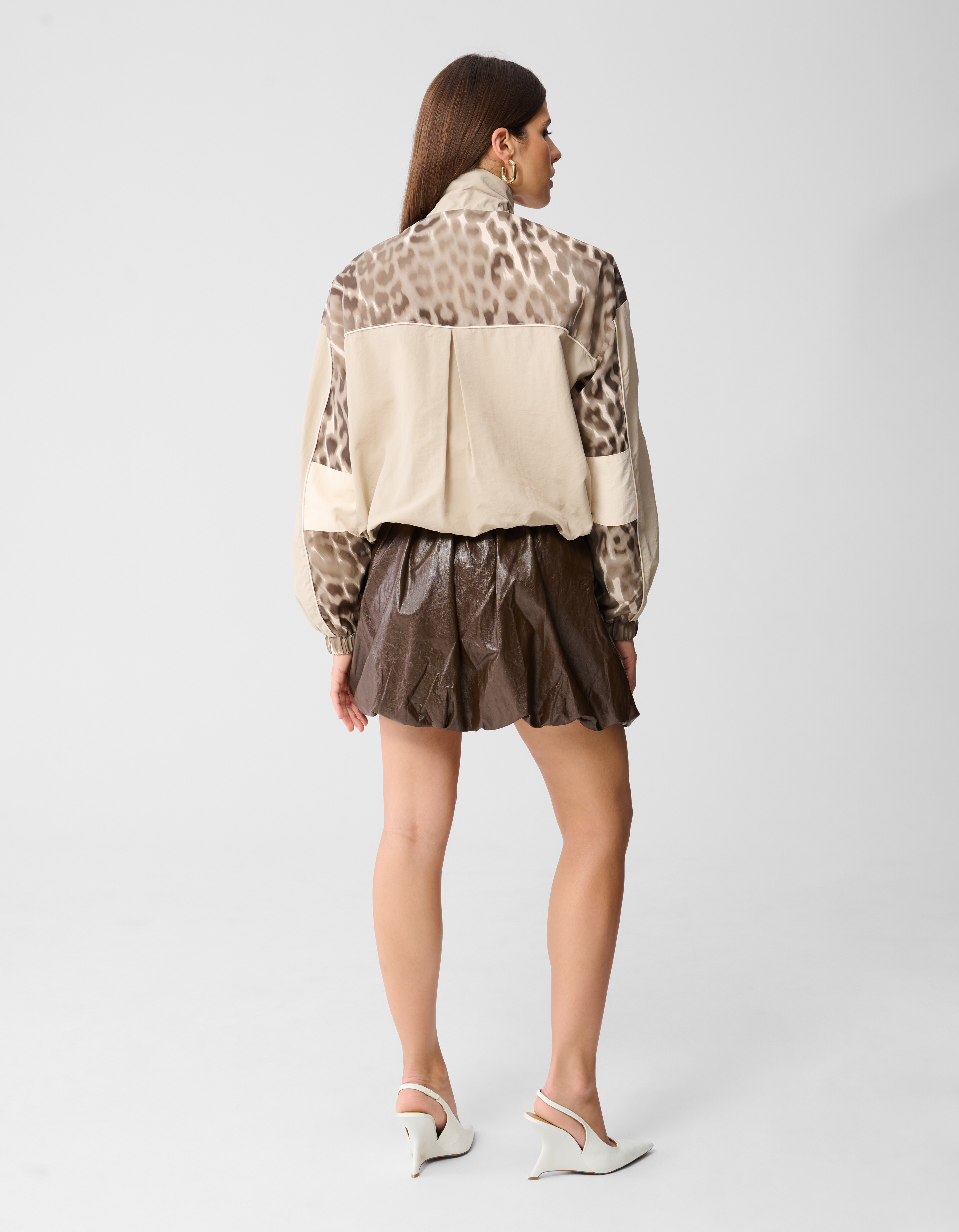 Sportlicher Leopard-Mix Jack Beige SHOEBY WOMEN