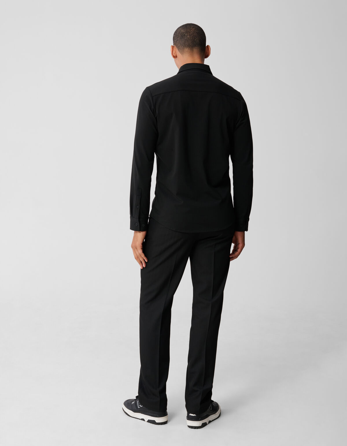 Jersey-T-Shirt Schwarz SHOEBY MEN